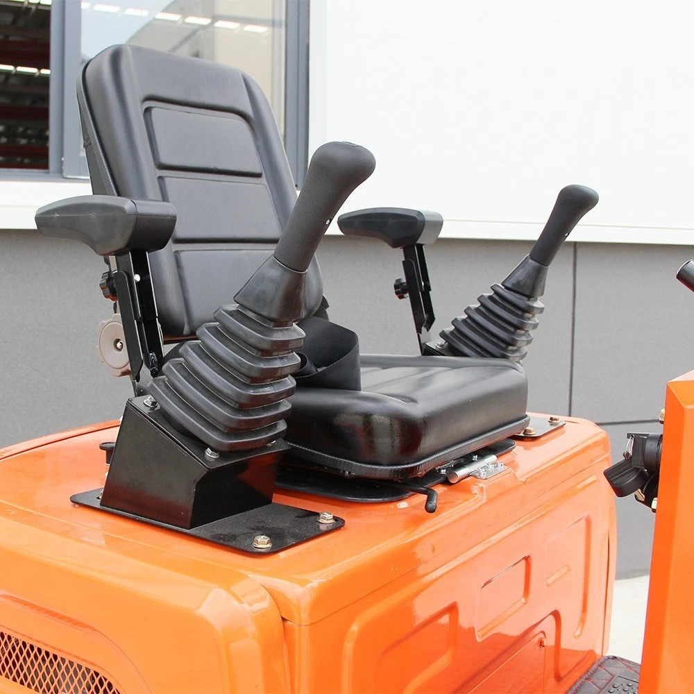 13.5HP 1 TON Mini Excavator B&S EPA Engine Hydraulic Thumb Digger, Free Shipping