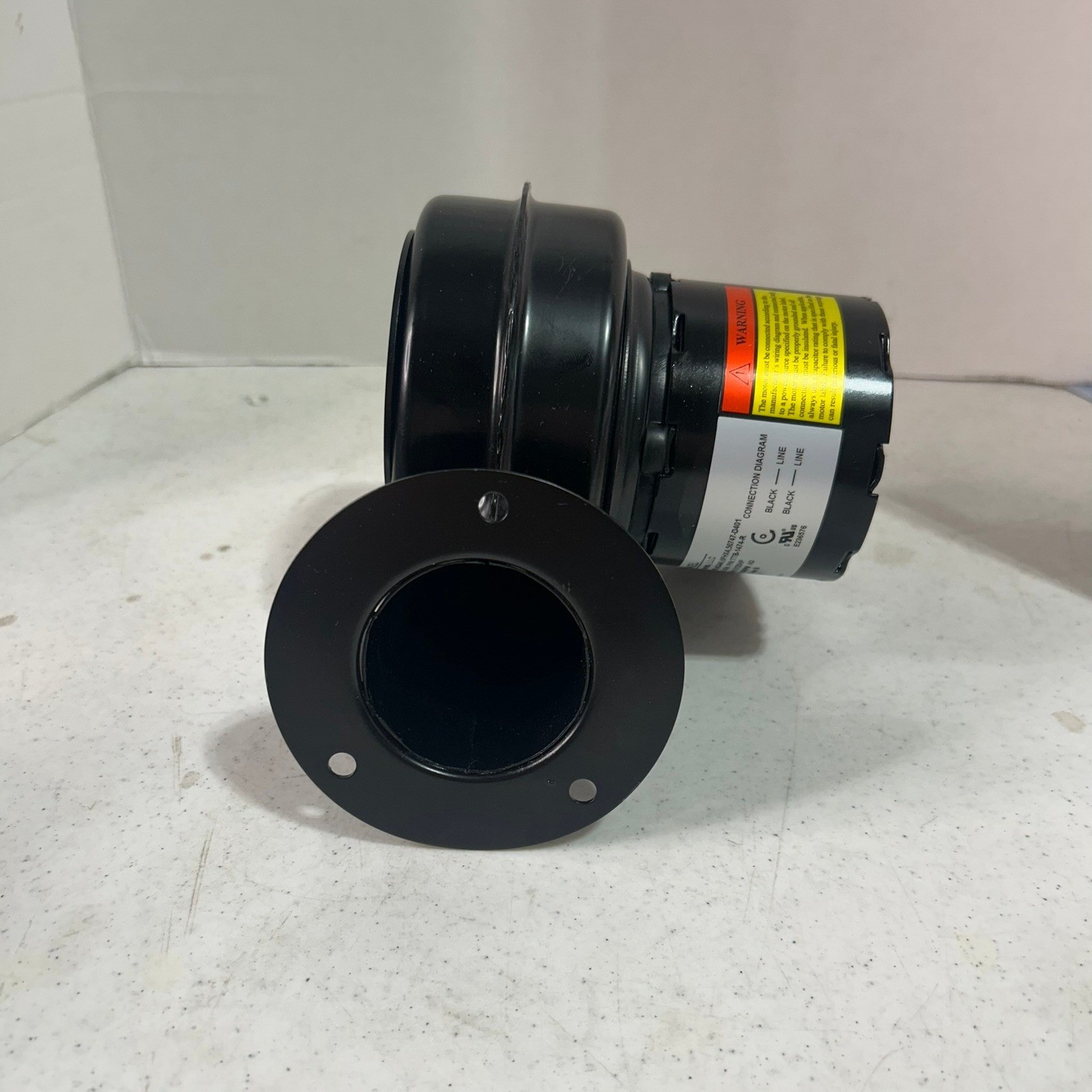 Jakel 110V Draft Inducer Blower Motor 115V 3000RPM 8121-1474 1TDN7 Black HVAC
