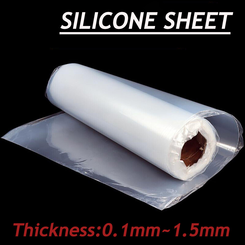 Transparent Silicone Sheet Ultra -Thin High Temp. Resistant Thickness 0.1MM–1MM