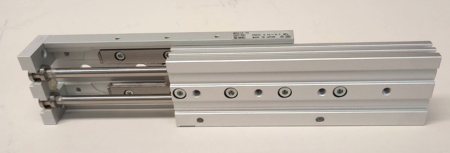 SMC MXS12-75 Pneumatic Slide Table Cylinder
