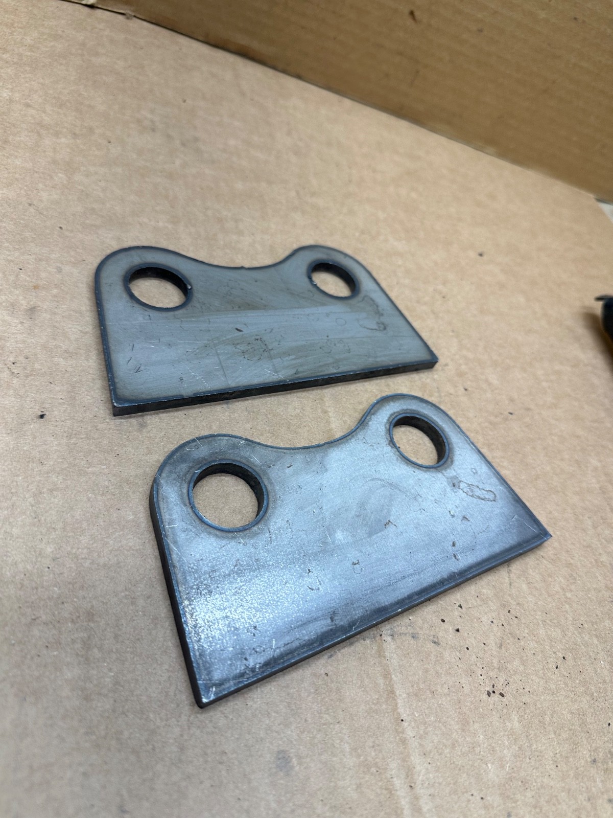 Mini Excavator Bucket Ears Universal AGT CFG 25mm 1″ Chinese 1 Ton PAIR 1/4″