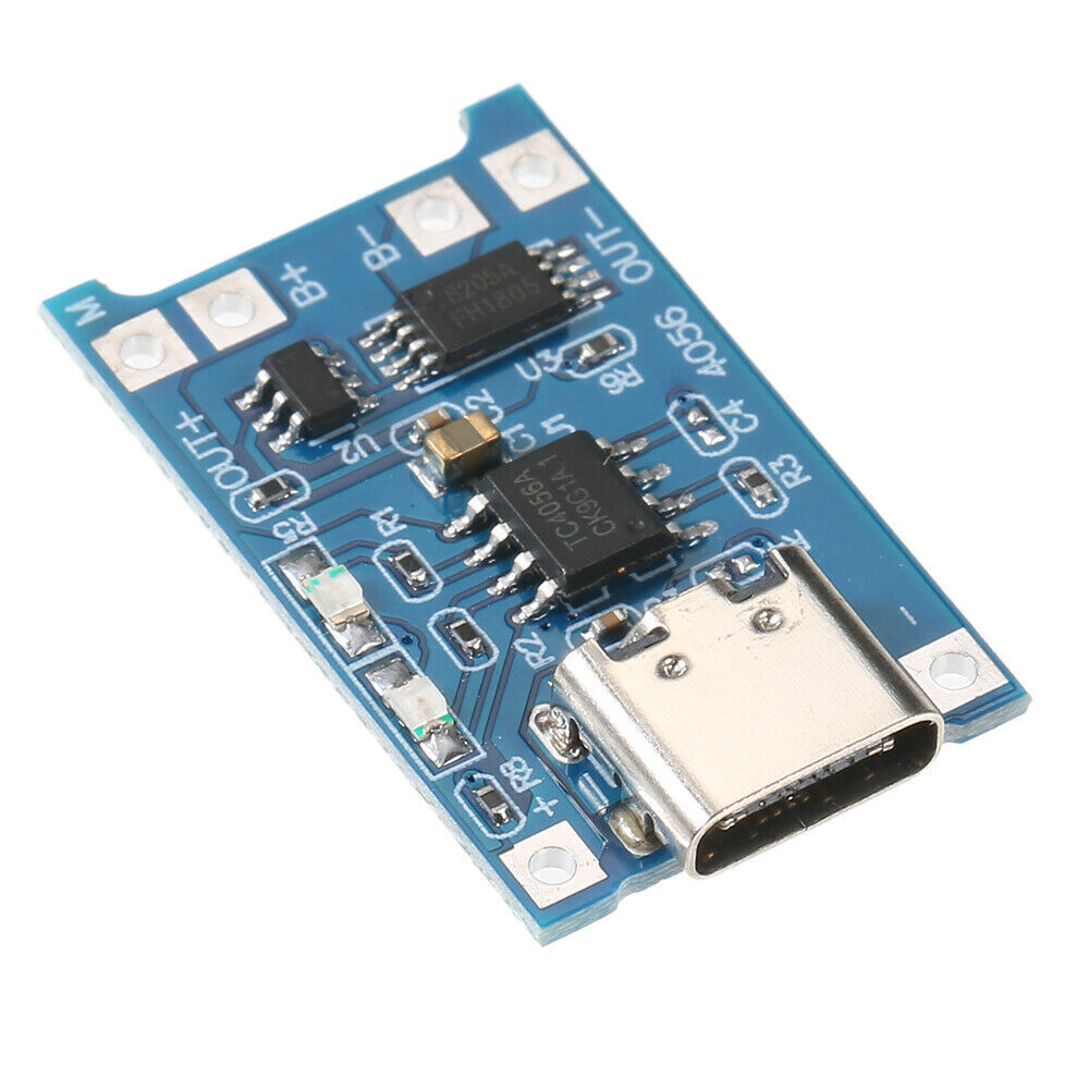 5pc TP4056 5V 1A Type-C Micro USB 18650 Lithium Battery Charging Protect Board