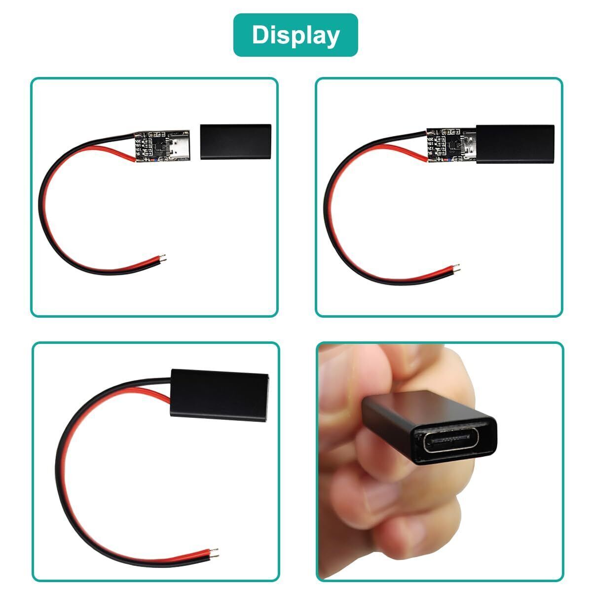 5/10PCS USB-C PD QC Decoy Board Trigger 9/12/15/20V Adjustable Volt Power Module