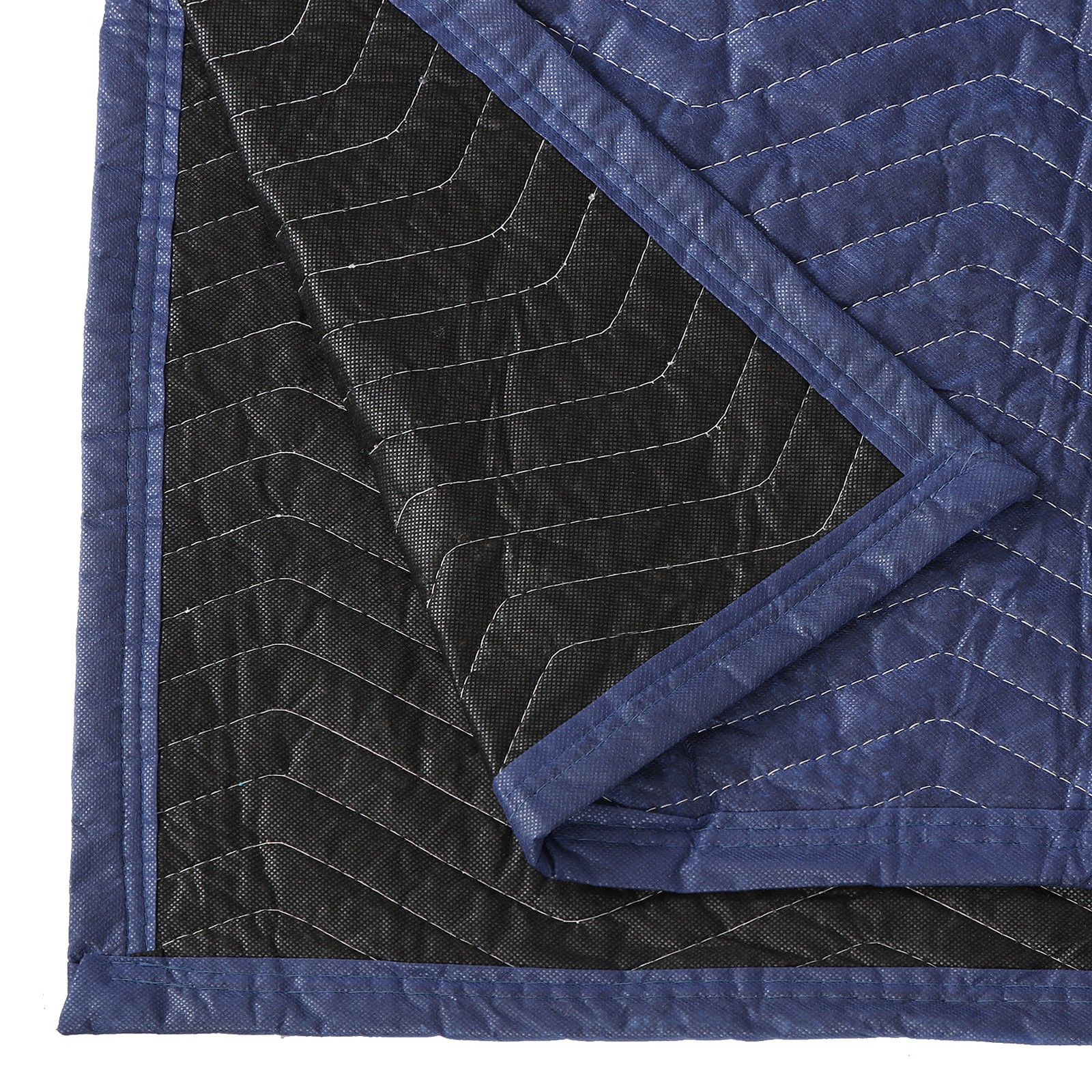 12 Pack Moving Blankets 72″x80″ Heavy Duty Packing Blankets Furniture Dark Blue