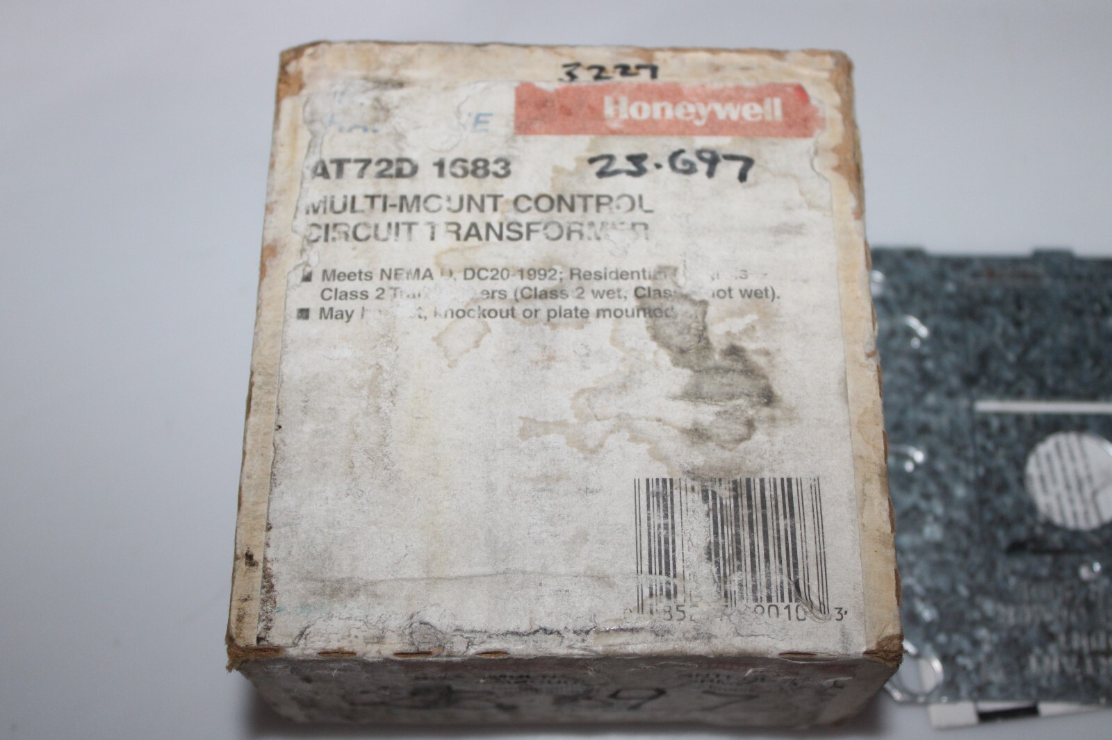 HONEYWELL – RESIDEO AT72D 1683 MULTI-MOUNT CONTROL CIRCUIT TRANSFORMER
