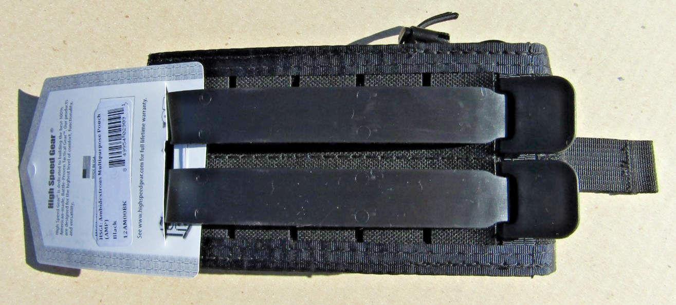 HIGH SPEED GEAR MULTI PURPOSE POUCH AMBIDEXTROUS BLACK