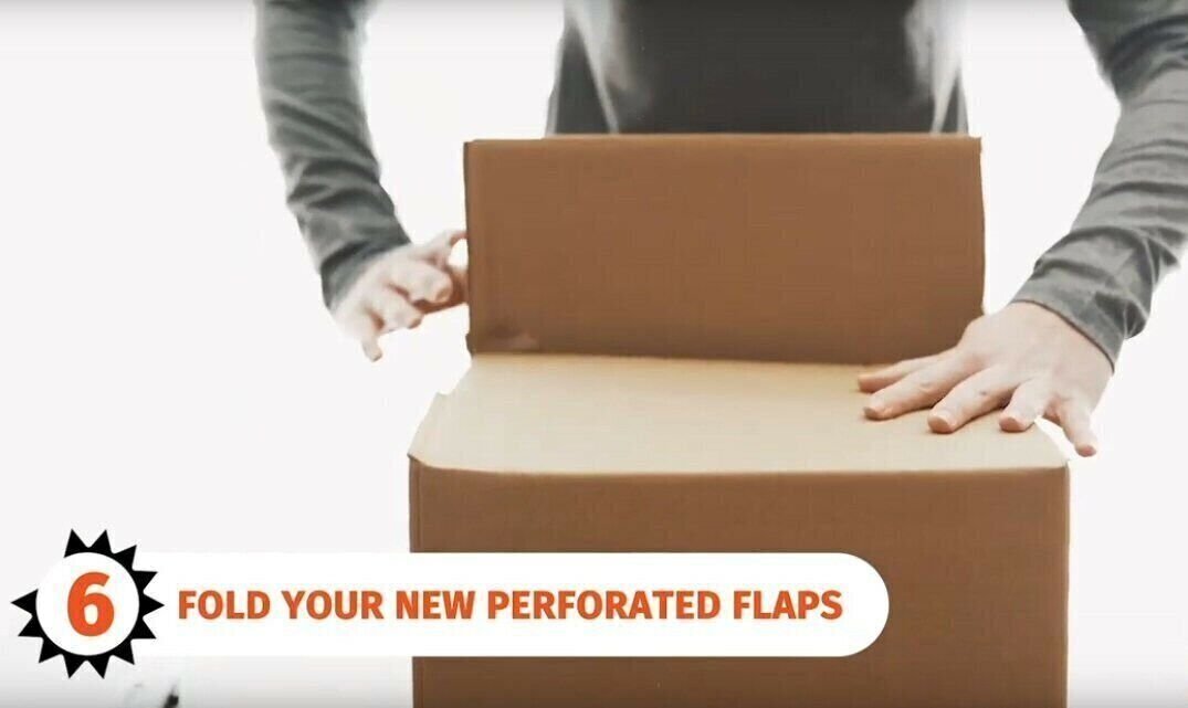 New! Patented Carton Ninja Lightweight 6″ Box Sizer Reducer Tool