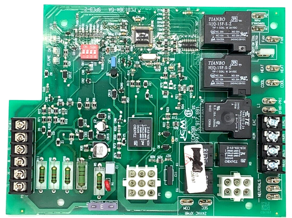 ICM288 Furnace control board for Rheem, Ruud, 62-24084-02 – 62-24084-82