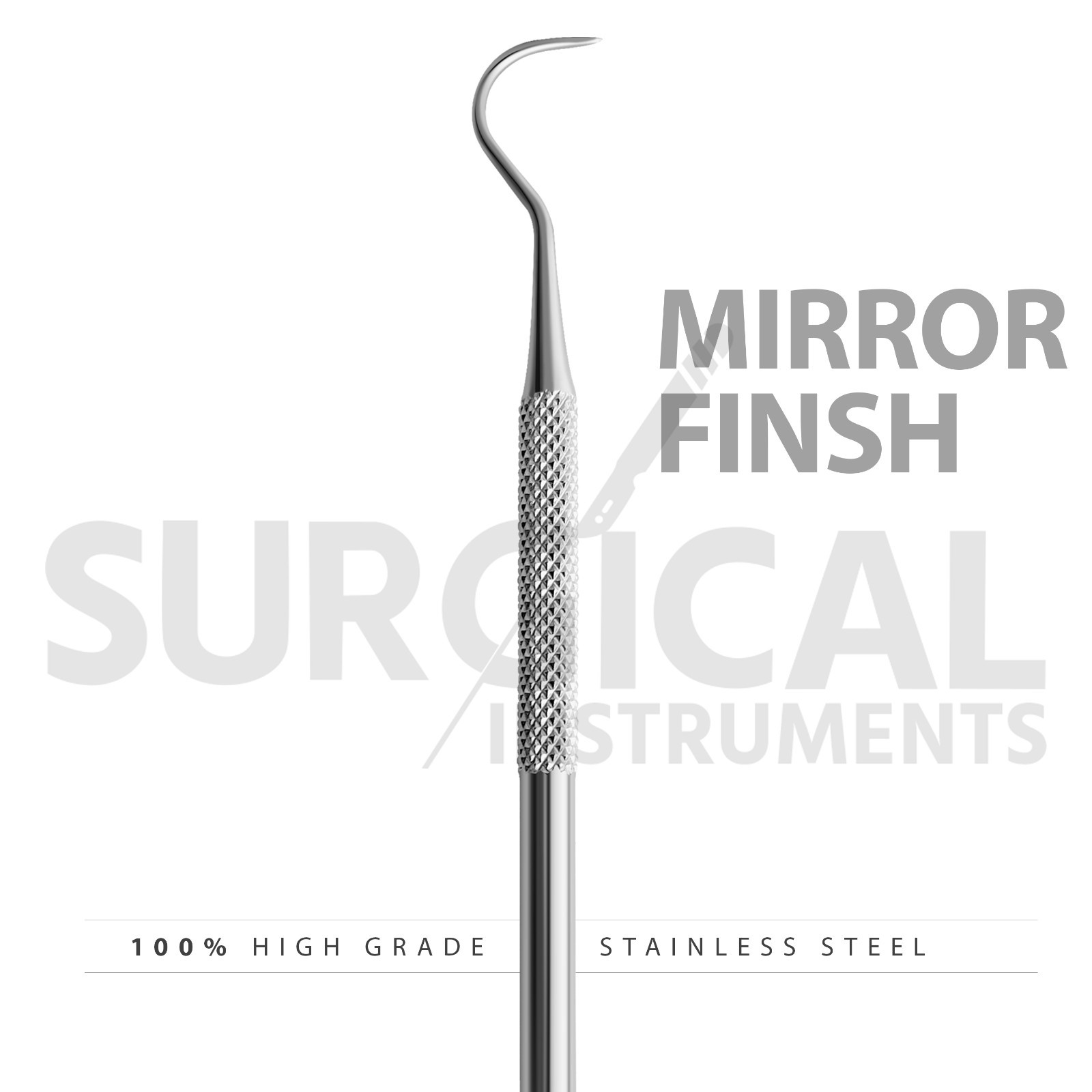 100 Pcs Dental Probe Explorer #5 Surgical Dental Instruments German Grade