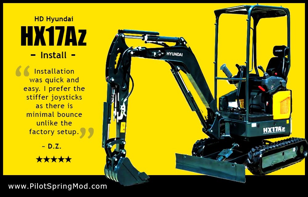Pilot Control Spring Mod – Mini-Excavator & Mini Skidsteer Joystick Jerkiness