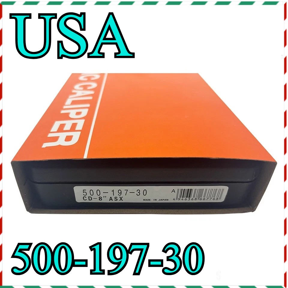 500-197-30 Mitutoyo 200mm/8″ Absolute Digital Digimatic Vernier Caliper US