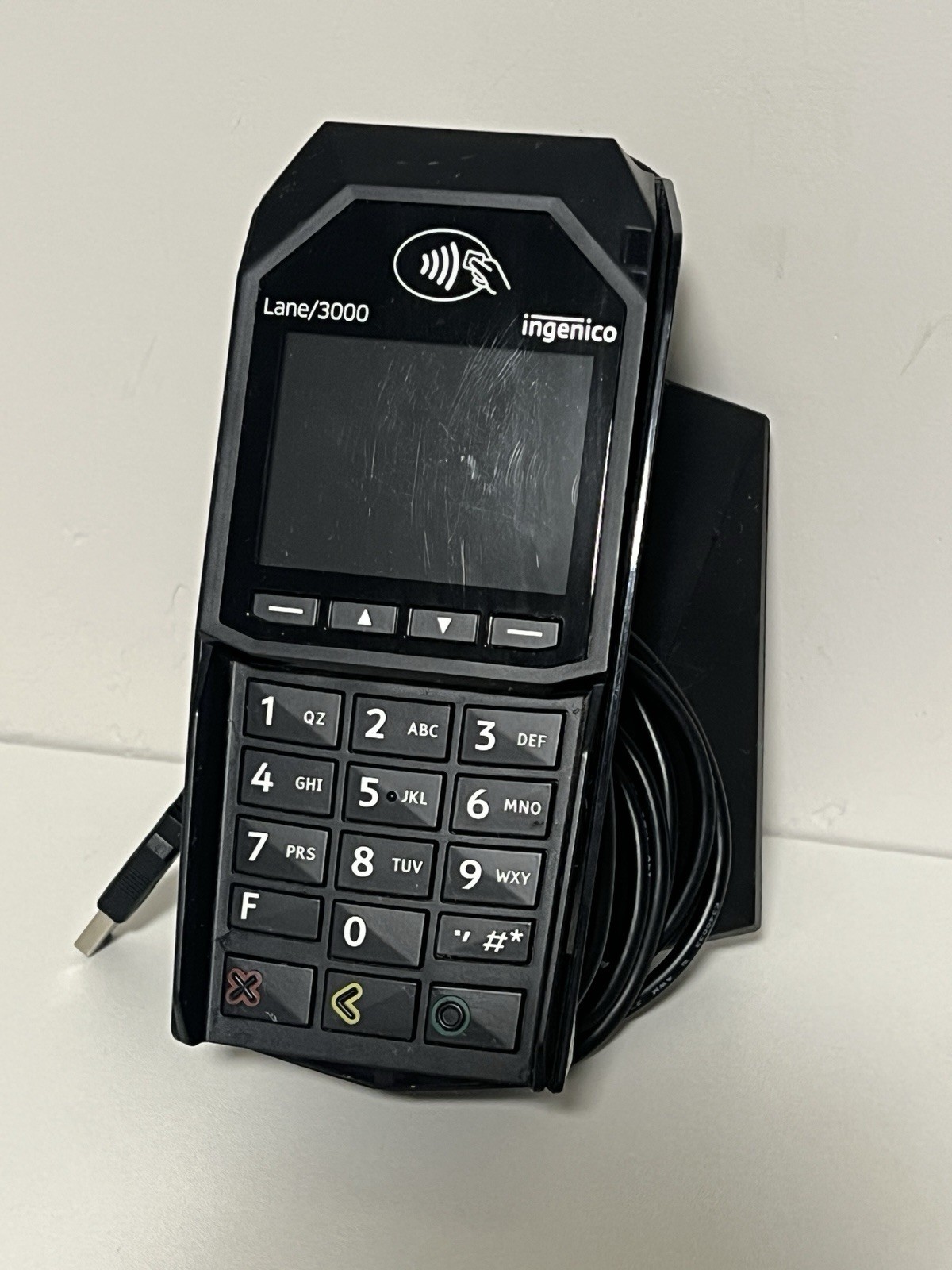 Ingenico Lane/3000 USB Credit Card Reader Machine Terminal Pin Pad w/USB – READ