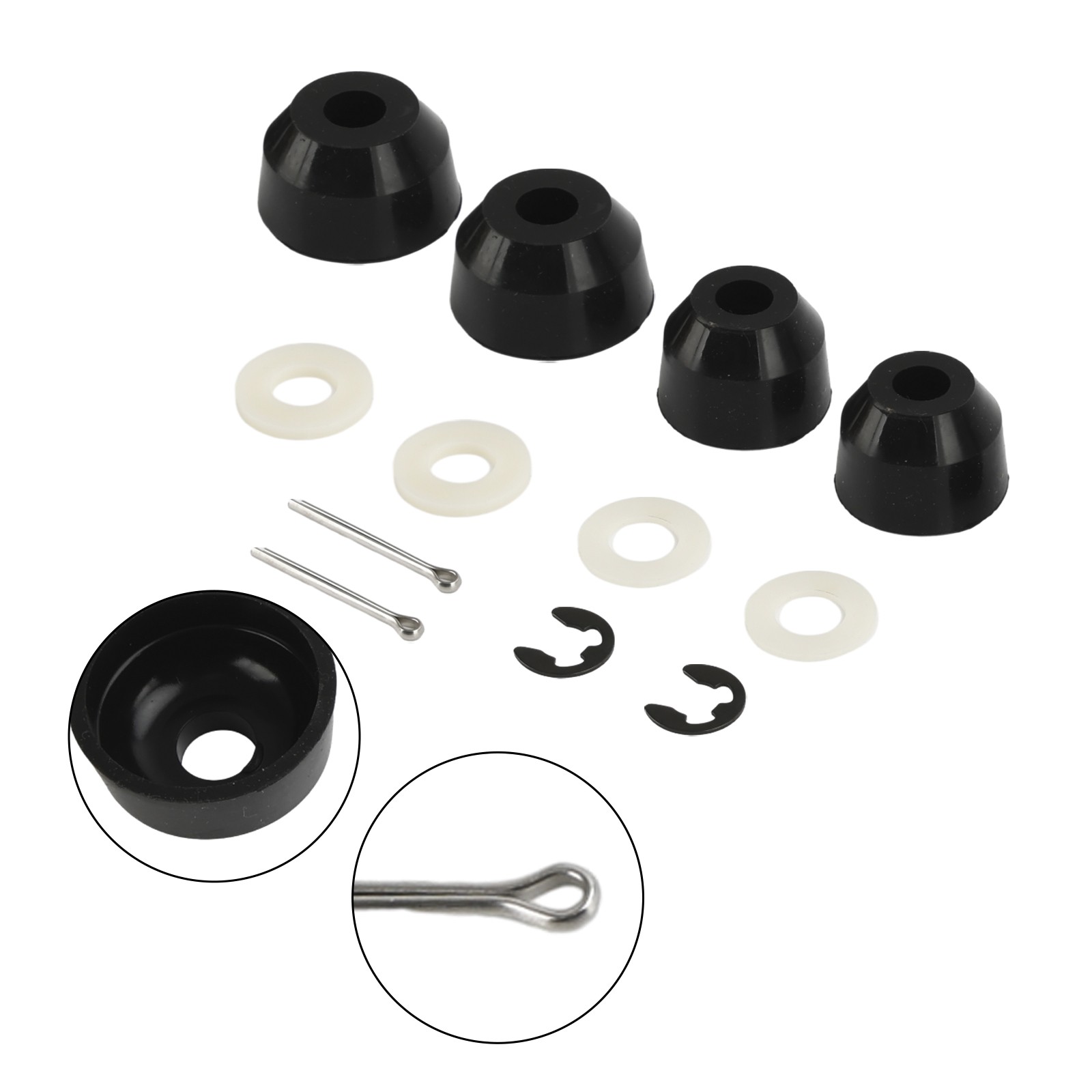 🚀For Kubota BX1850 60 70 80 BX22 2200 GR Inner/Outer Tie Rod Poly Boots Upgrade