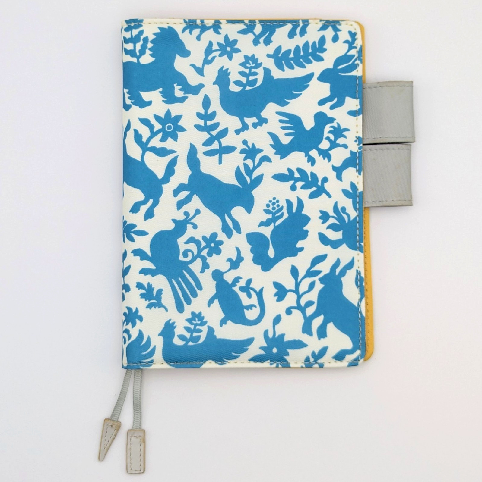 Hobonichi Cover World Folk Patterns Series Mexico Otomi A6 w/Cover on Cover