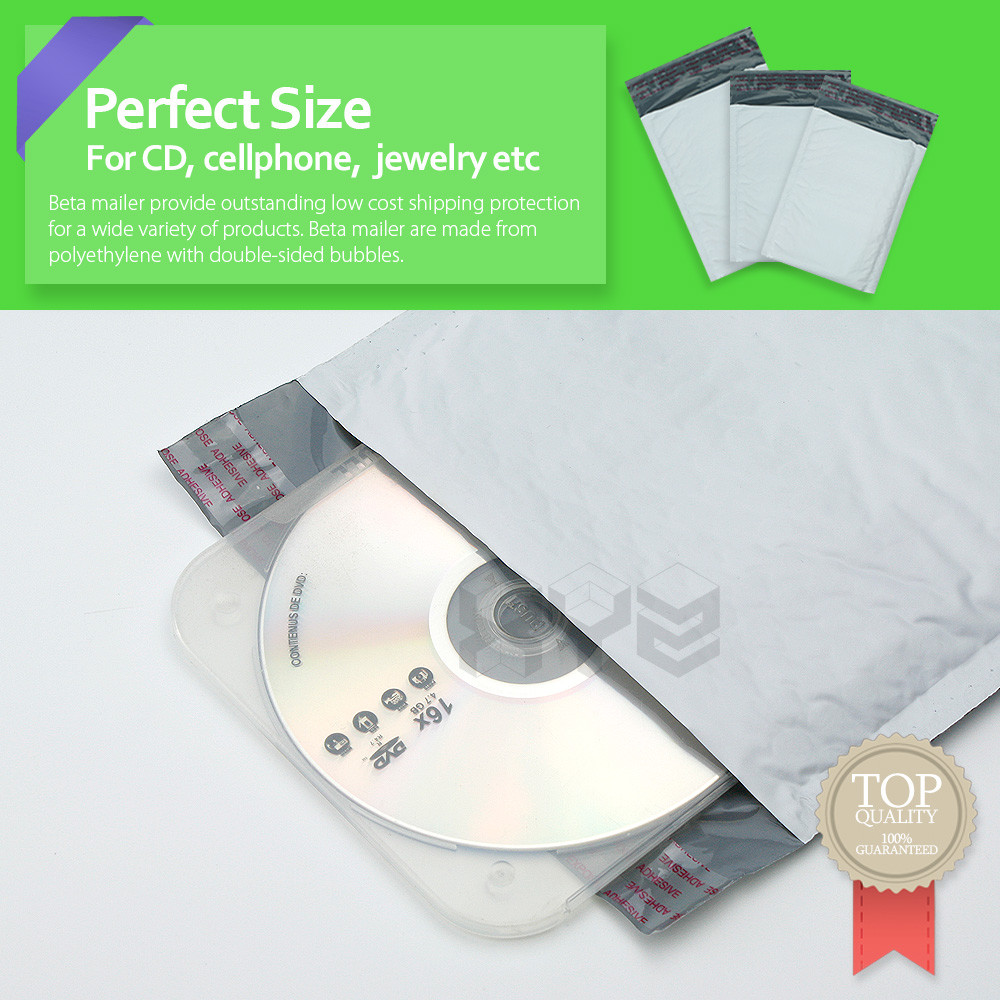 #0 6×10 6×9 Poly Bubble Mailer Padded Envelope Shipping Bags 25,50,100,250,500