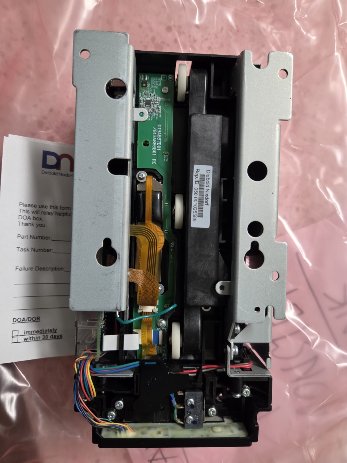 Wincor / Diebold Nixdorf Card Reader ICT3H5 01750376813, 1750376813 SP3 NEW