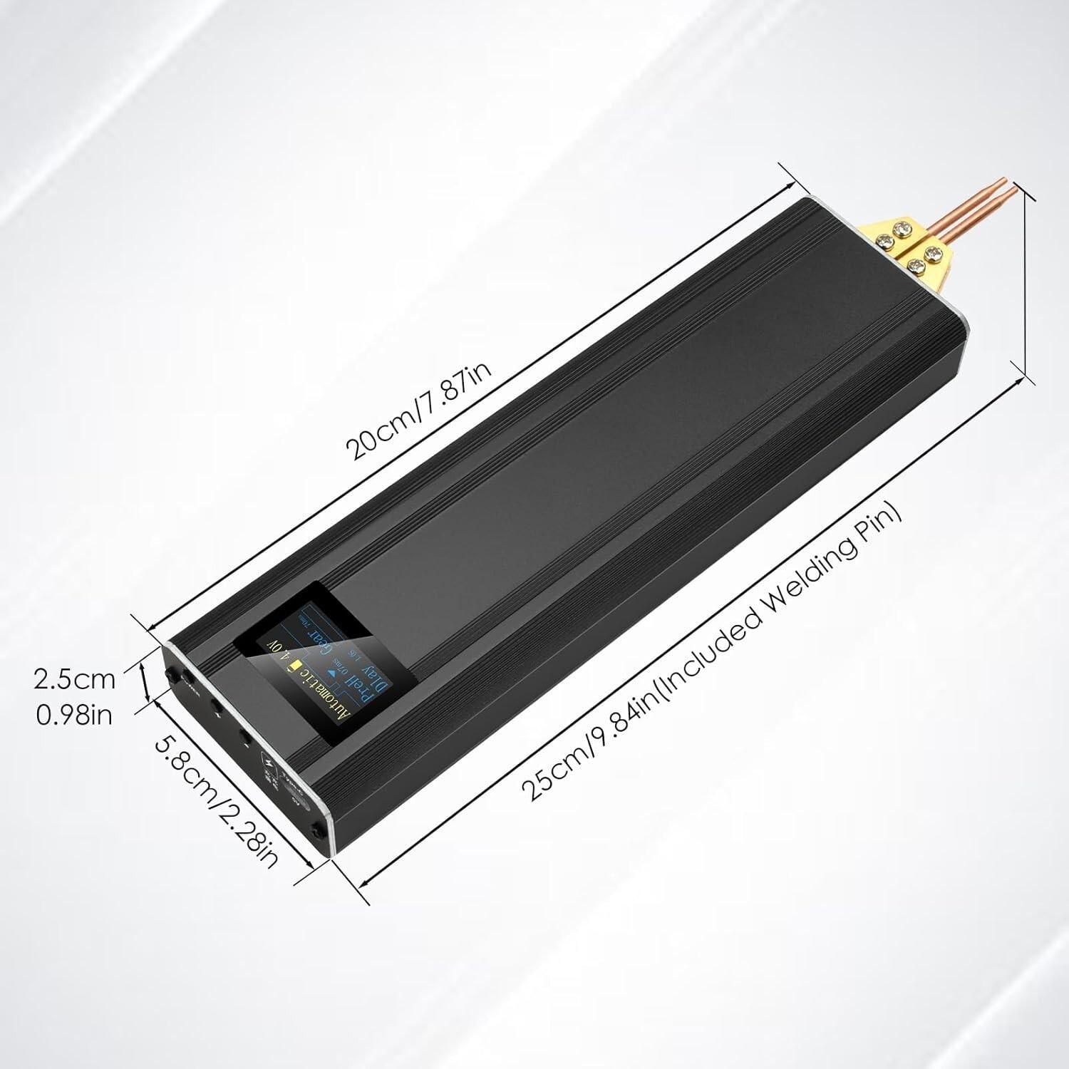 Battery Spot Welder 5000mAh Battery Portable Led Spot Welder for 18650 26650