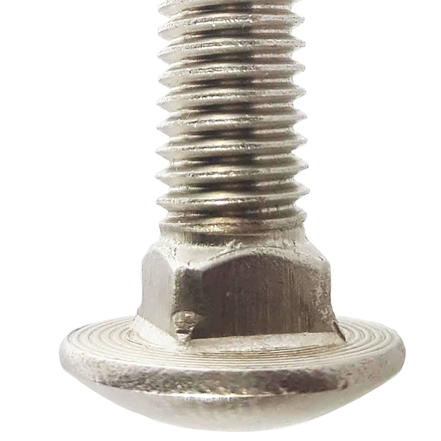5/16-18 Carriage Bolts Stainless Steel All Lengths and Quantities in Listing