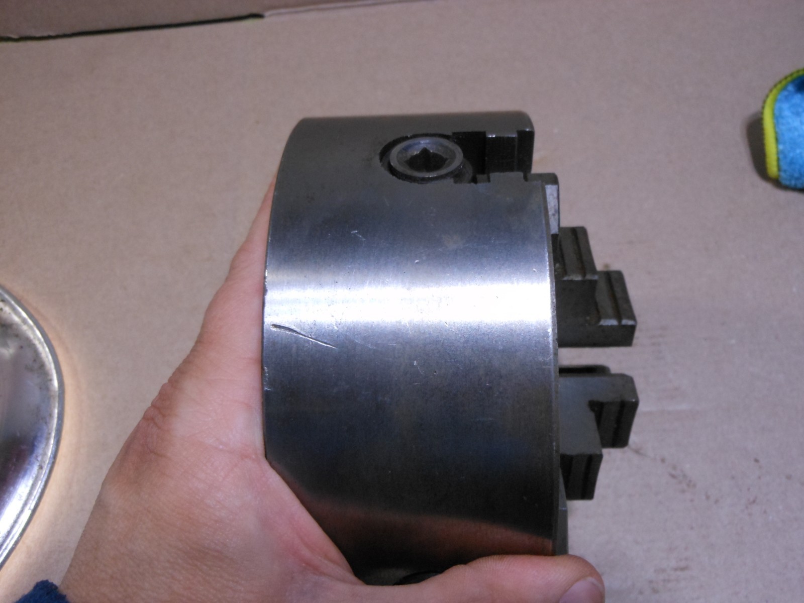6″ Enco Lathe Chuck 4 Jaw Plain Back 271-6005 2773