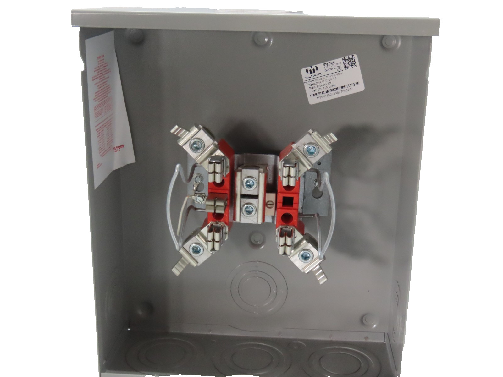 MILBANK METER BOX U7043-XL-TG-KK-IL-5T9W