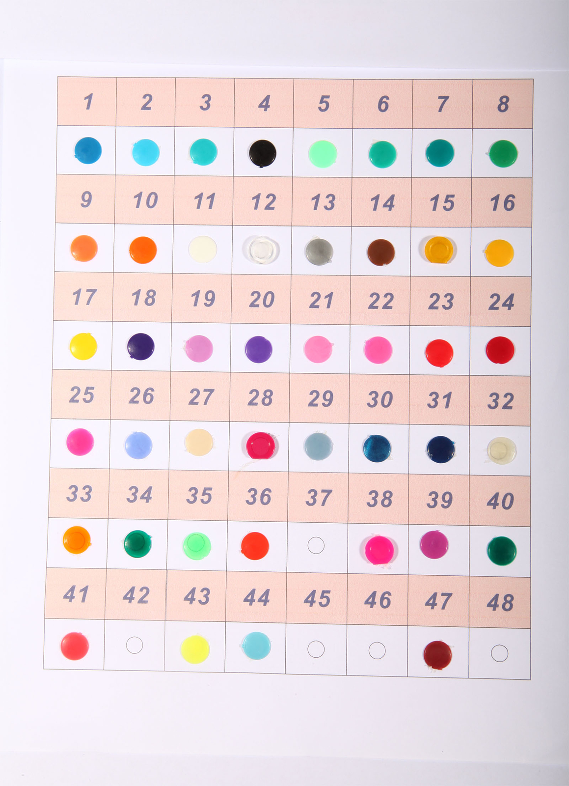 1040Pcs/Bag Dental Orthodontics Ring Elastic Latex Bands Ligature Ties 43 Colors