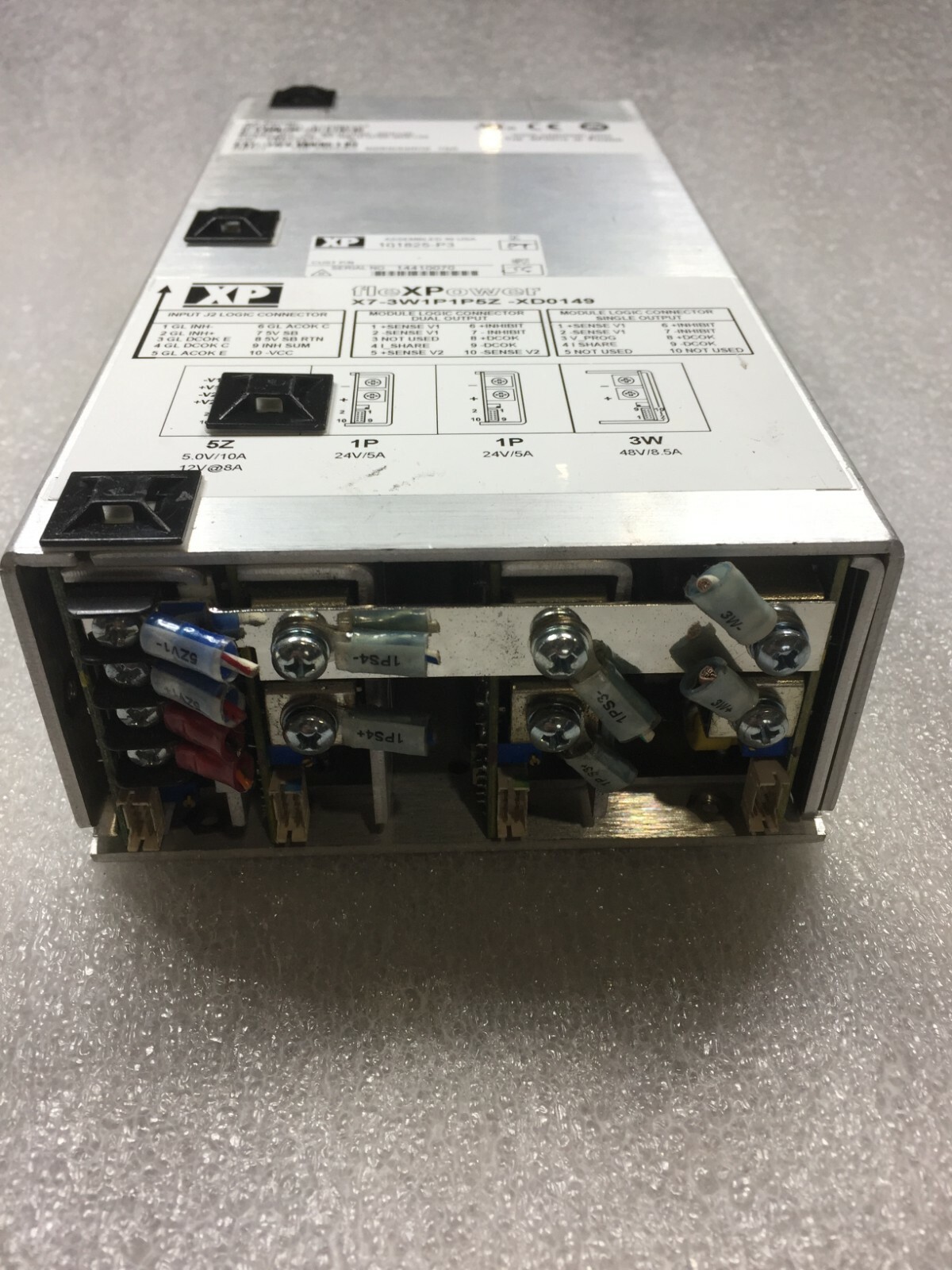 XP Power FLEXPOWER X7-3W1P1P5Z-XD0149 PSU 5V/10A 12V/8A 24V/5A 48V/8.5A FREE S/H