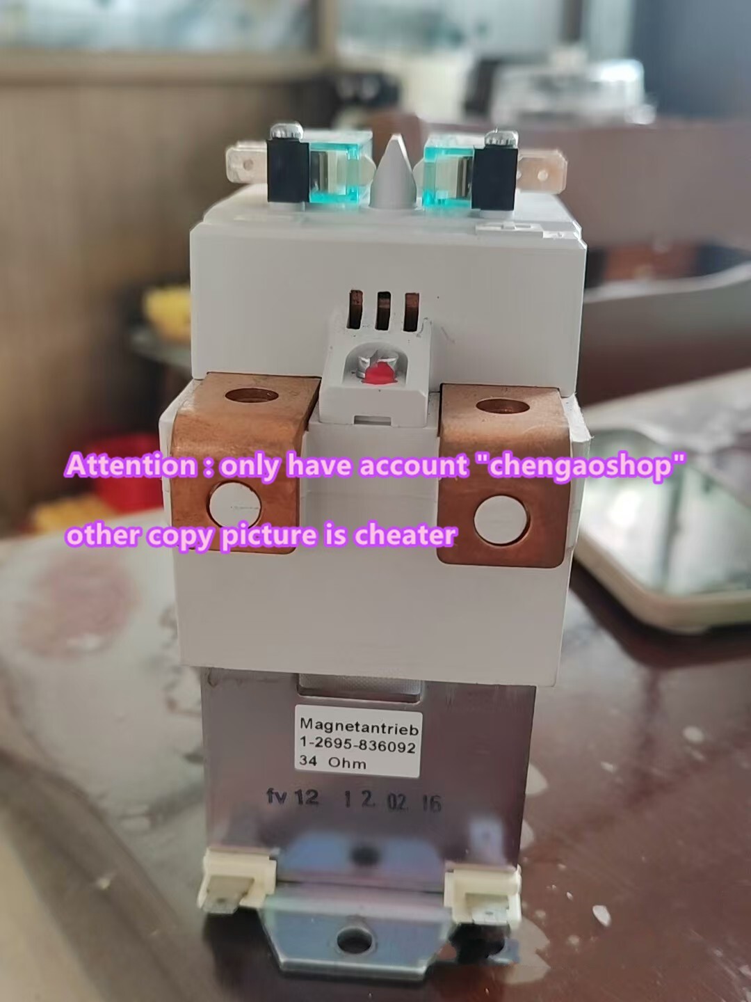 1PcS Used C195 A/24EV-U2 Contactor by Fedex or DHL #N1018F YF