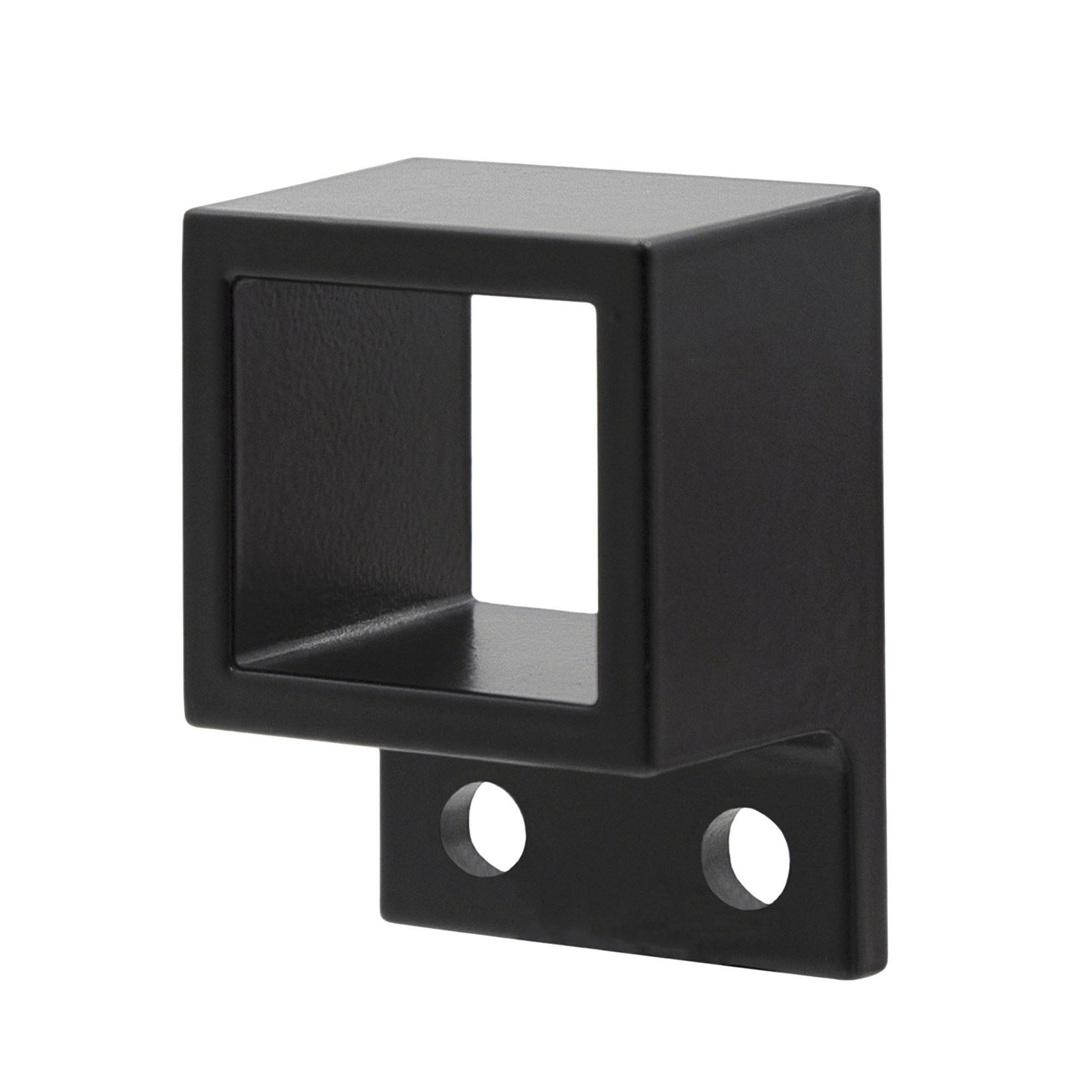 1″ x 1 1/8″ Stationary Square Dual Flange Wall Mount Bracket