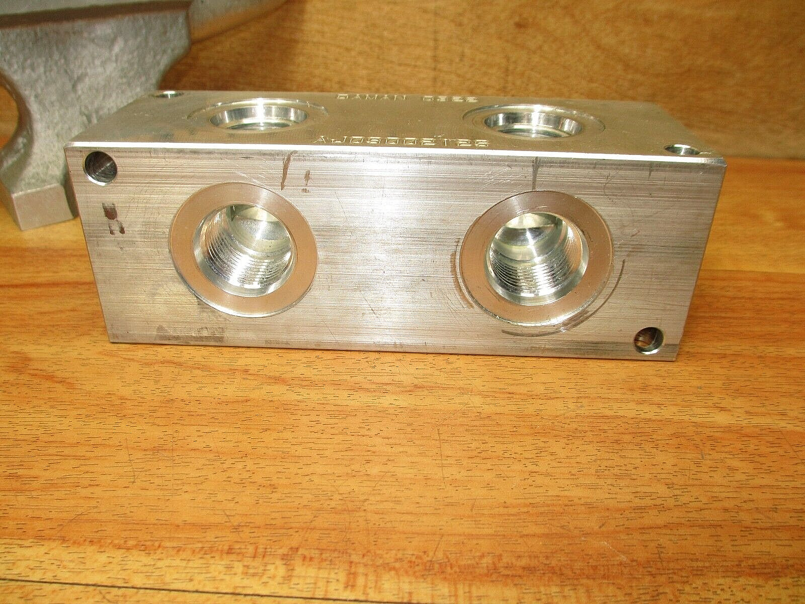 Daman AJ0900212S *USED PLZ READ* Hydraulic Junction Block Manifold Aluminum