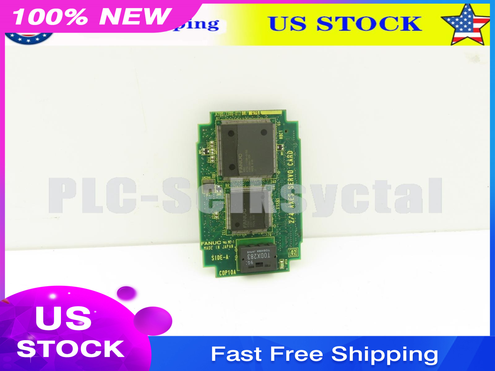 Fanuc A20B-3300-0120 2/4 Axes Servo Card Control Module