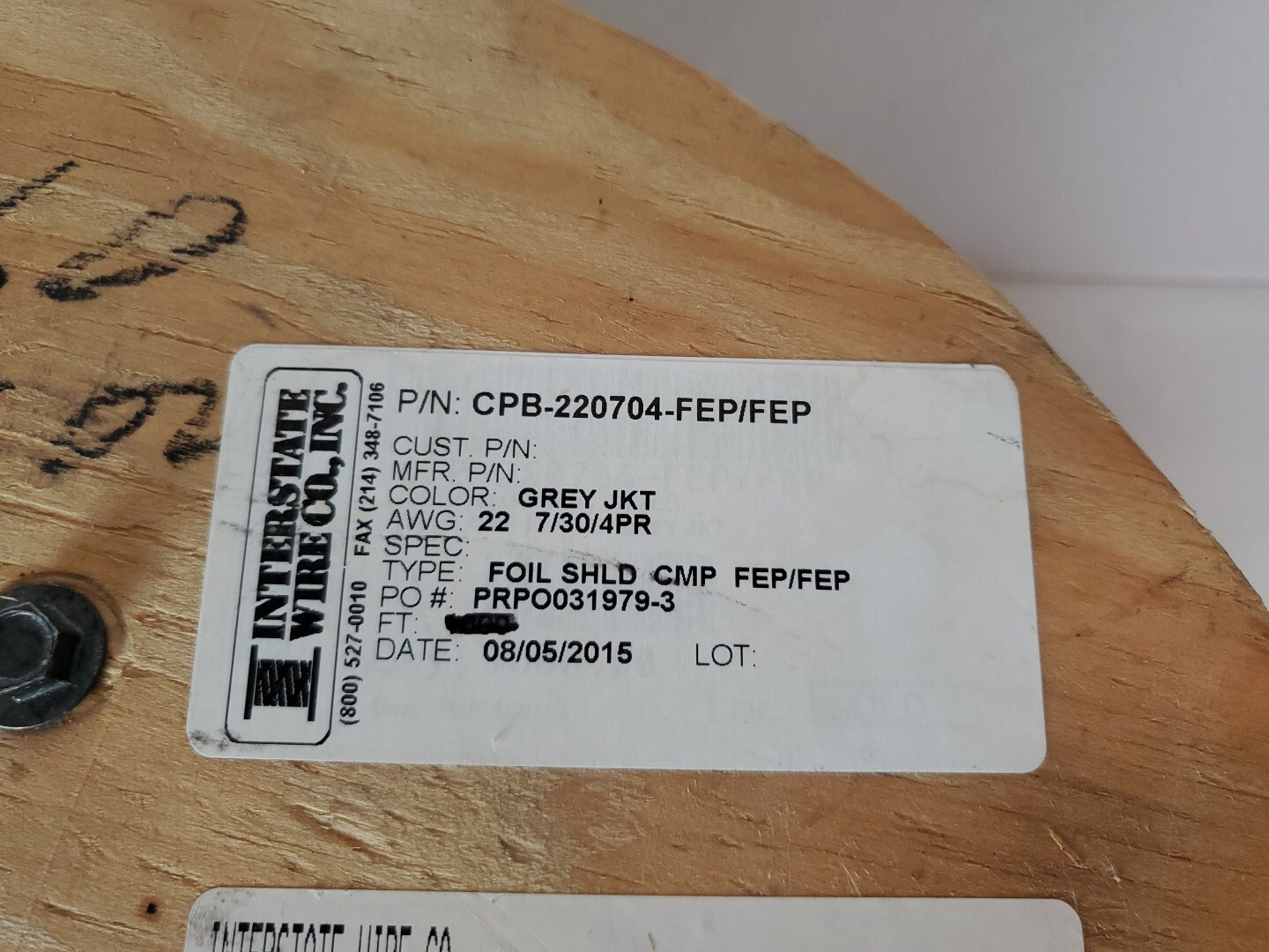 700 ft. Interstate 4 Pair, 8 Conductor, 22 AWG, FEP Wire Cable – CPB-220704-FEP
