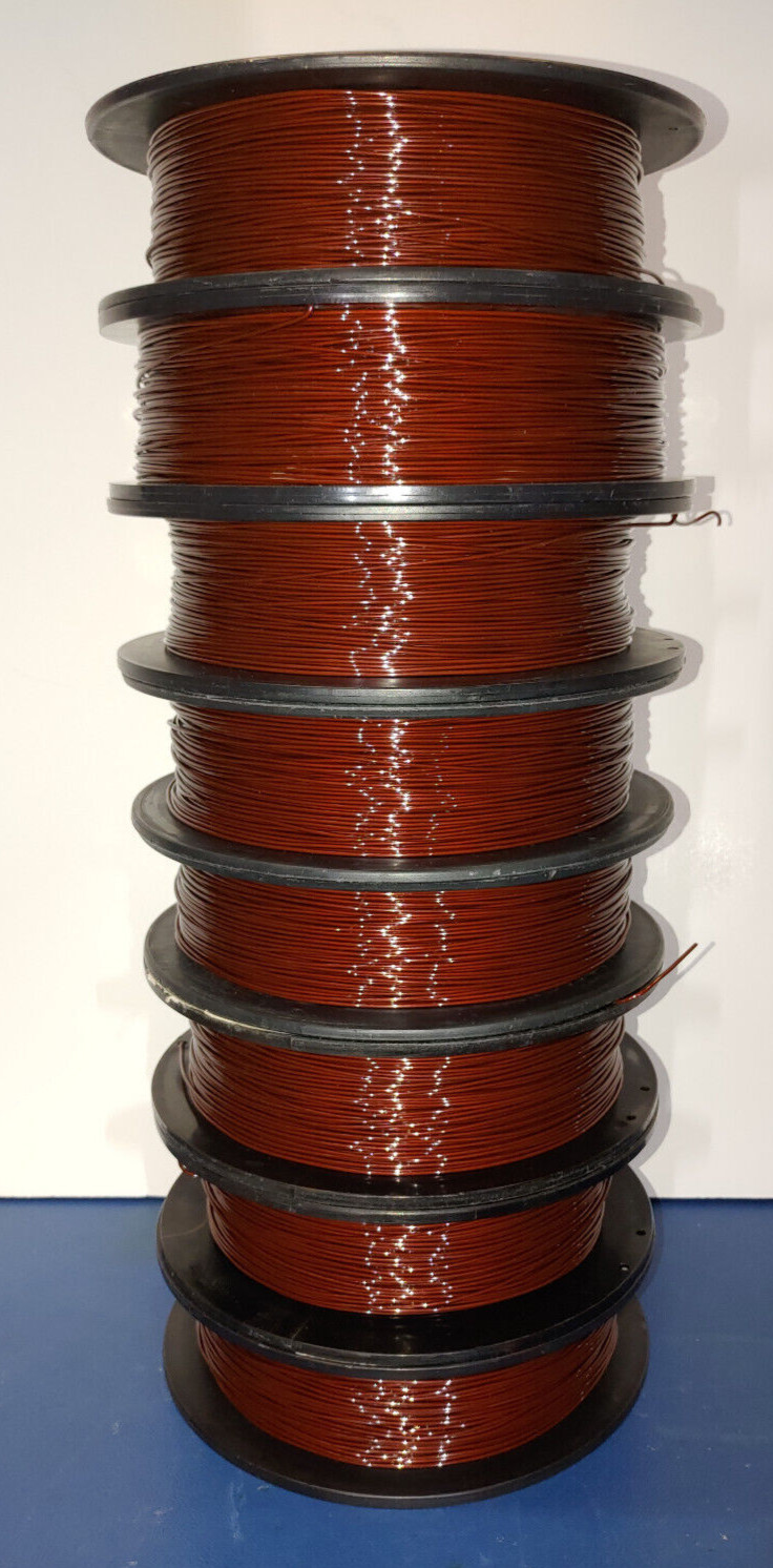 AWG15 Heavy Ultra Shield Plus Inverter Duty Copper Magnet Wire 200°C 3lb or less