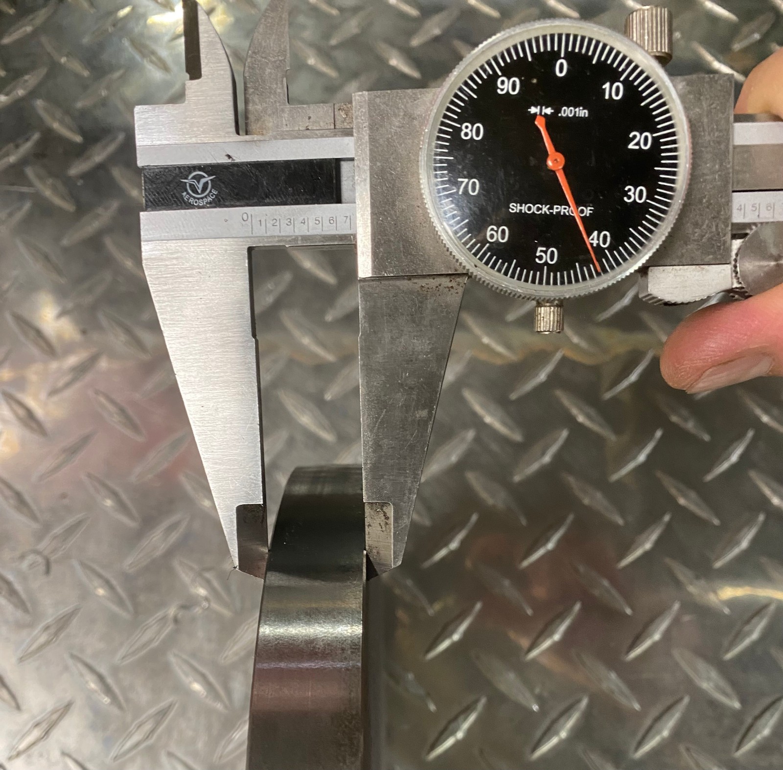 303 stainless steel flat round bar 6 7/8 Diameter x 3/4 long
