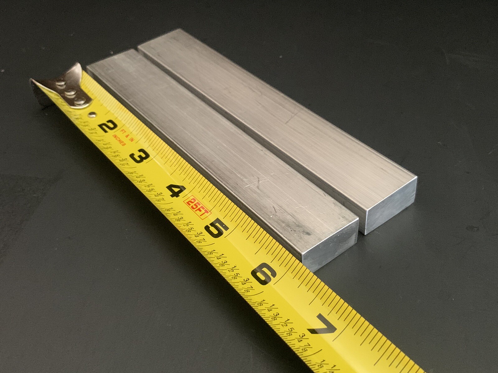 2 Pieces 1/2″ X 1″ X 6″ Long ALUMINUM FLAT BAR STOCK SOLID 6061 T6511