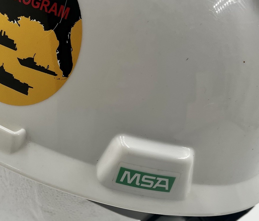 Shell Oil Hard Hat 2012 OBS Program Map Of Gulf Of Mexico MSA