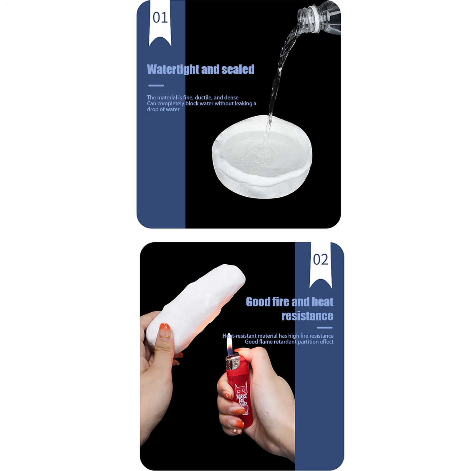 Mastic Sealant 10 Pcs Sealant Clay Waterproof Cement Concrete Crack Filler