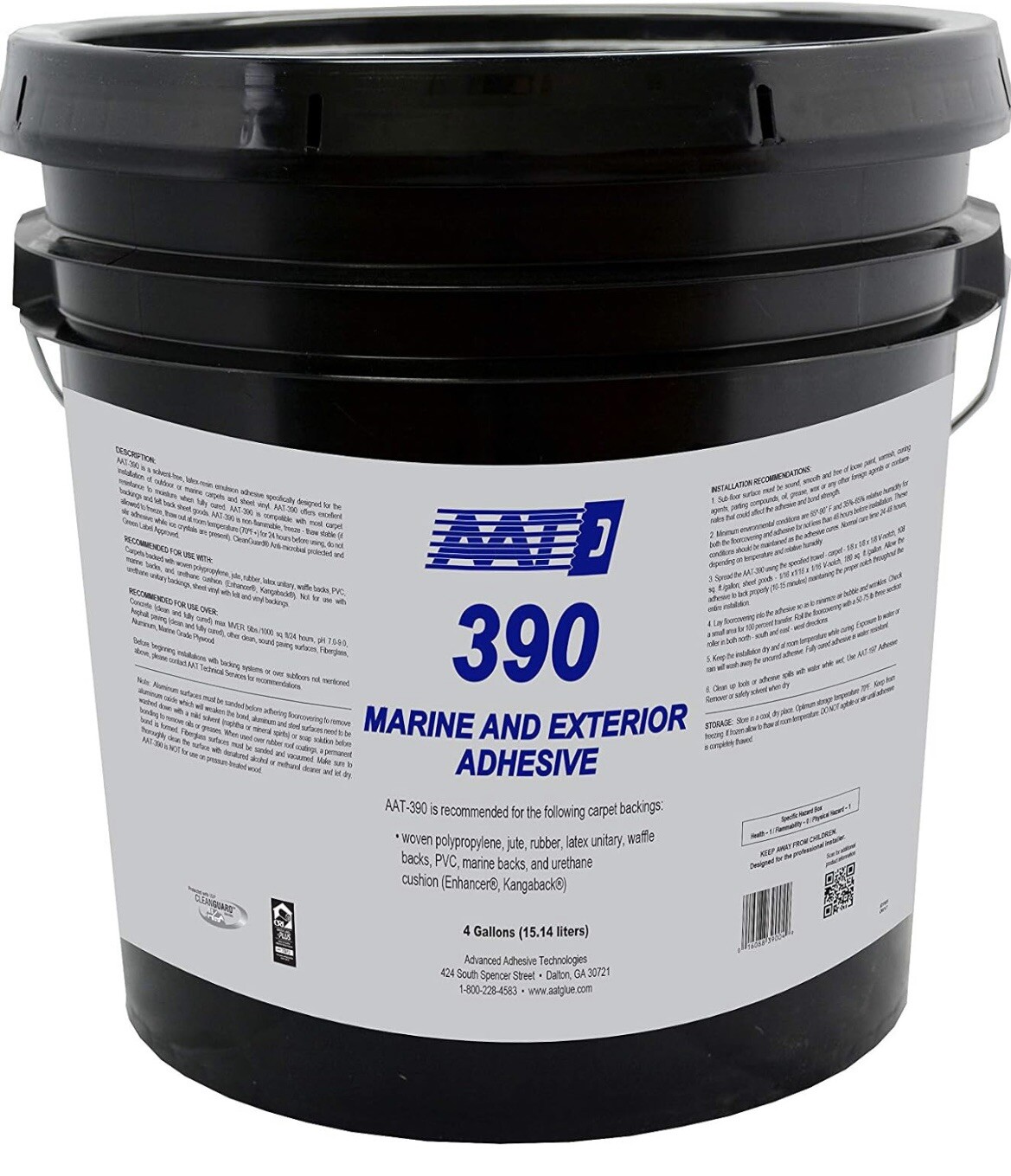 (AAT-390 G) Carpet Adhesive, 1 Gallon