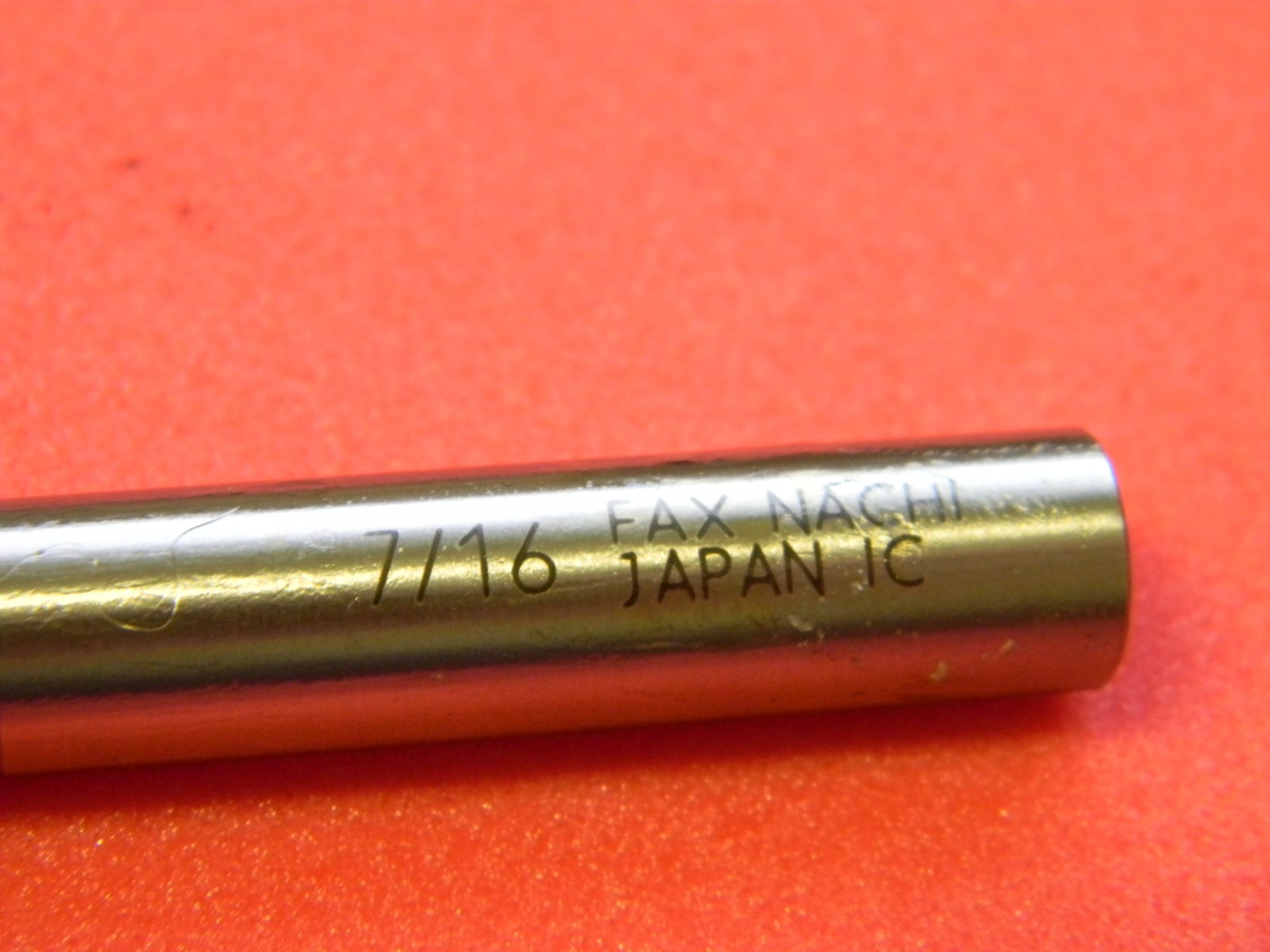 Nachi 7591P 7/16" Oil Hole 5D Fax Straight Shank Powder Metal SG Coated Dri
