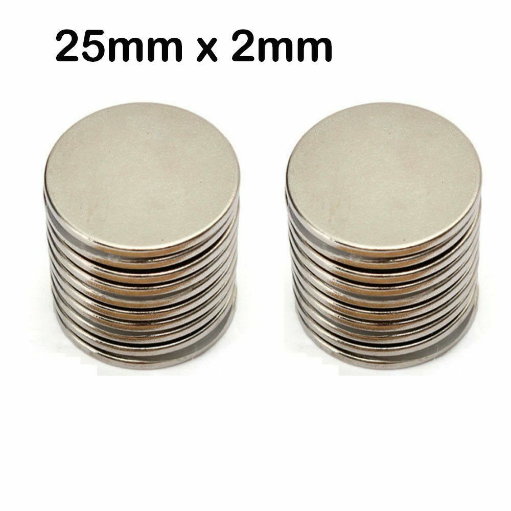 Lot Neodymium Magnets N52 Disc Round Super Strong Rare Earth Small Large Magnet