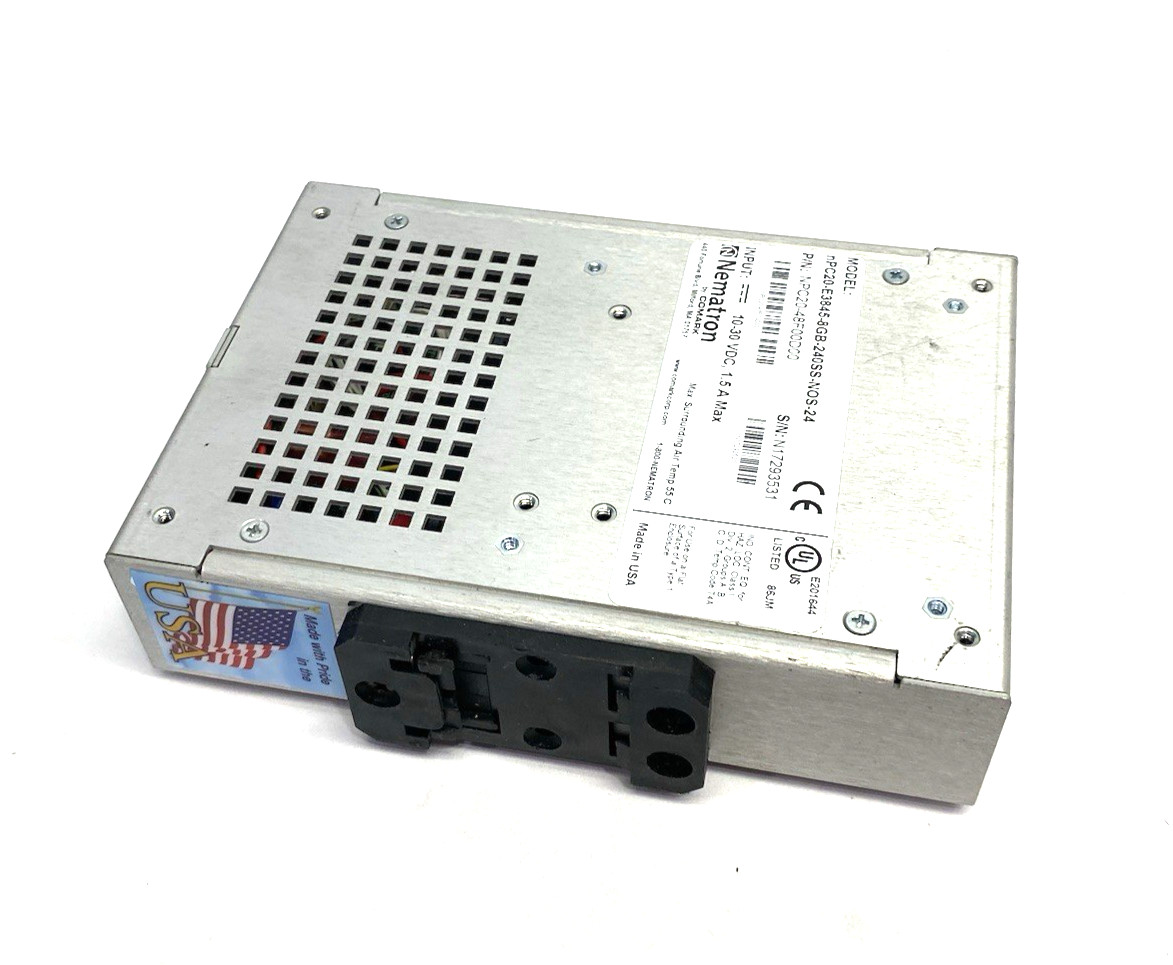 Nematron nPC20-E3845-8GB-240SS-NOS-24 Fanless Node PC, Intel QC, NPC20-48F00D00