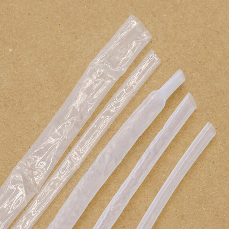 Clear 1.7:1 PTFE Heat Shrink Tubing 260°C HIGH TEMP Tube Preservative Sleeving