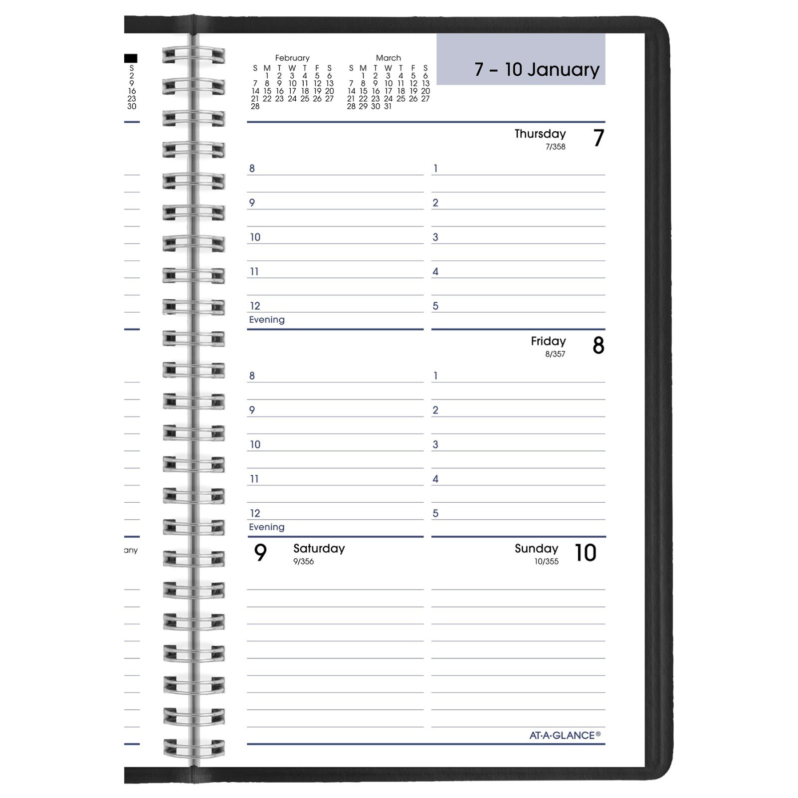 2026 At-A-Glance DayMinder G200-00 Weekly Appointment Book, 5 x 8″
