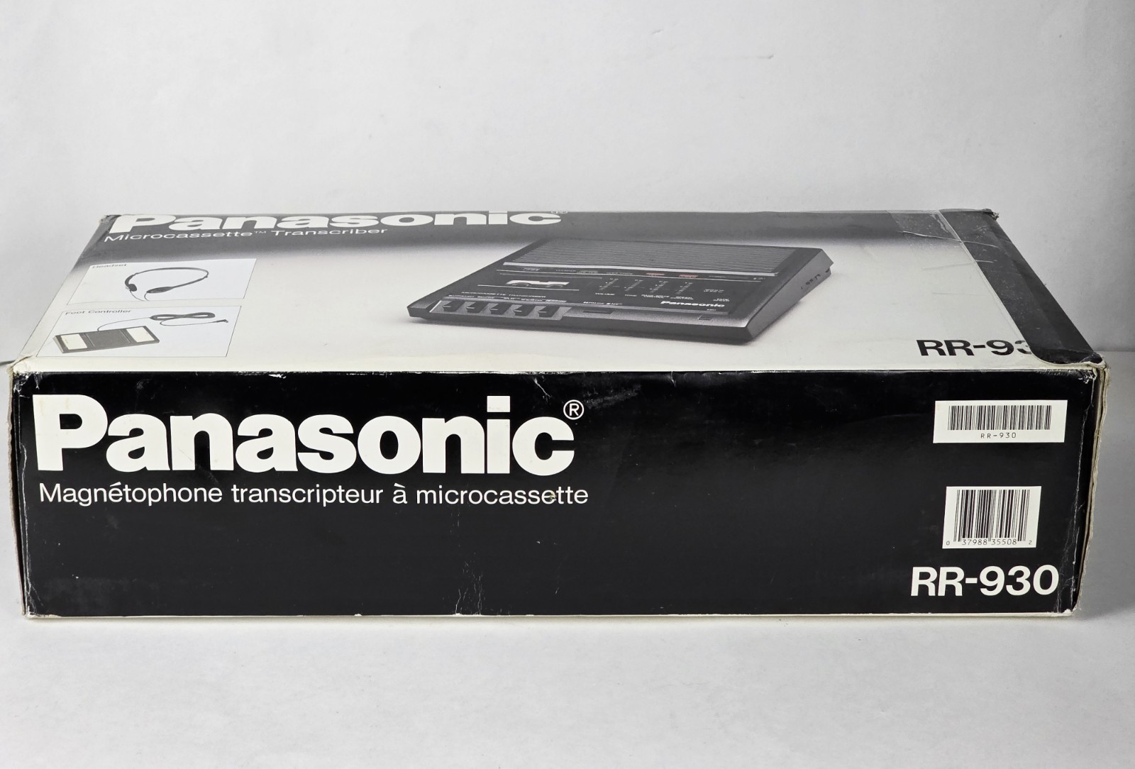 Panasonic RR-930 Microcassetter Trascriber Recorder Foot Controller READ PLEASE