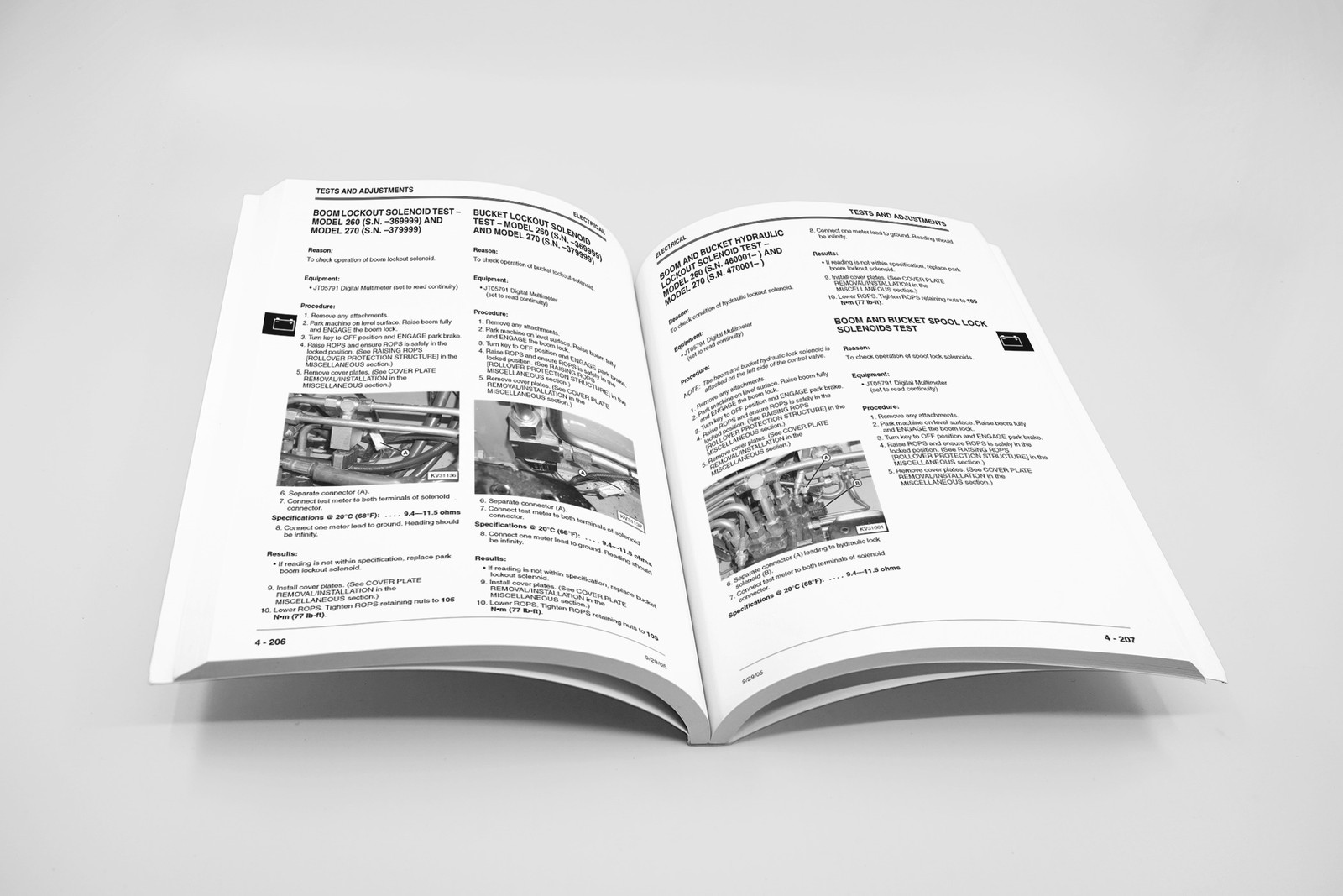 John Deere 2440 & 2640 Tractor Technical Service Repair Manual Book – TM1142