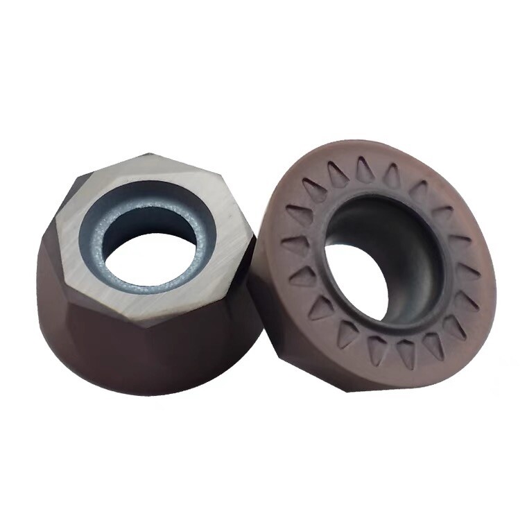 10pcs/pack RPMT1204MOE-JS lathe milling insert R6 CNC cutter round cutter