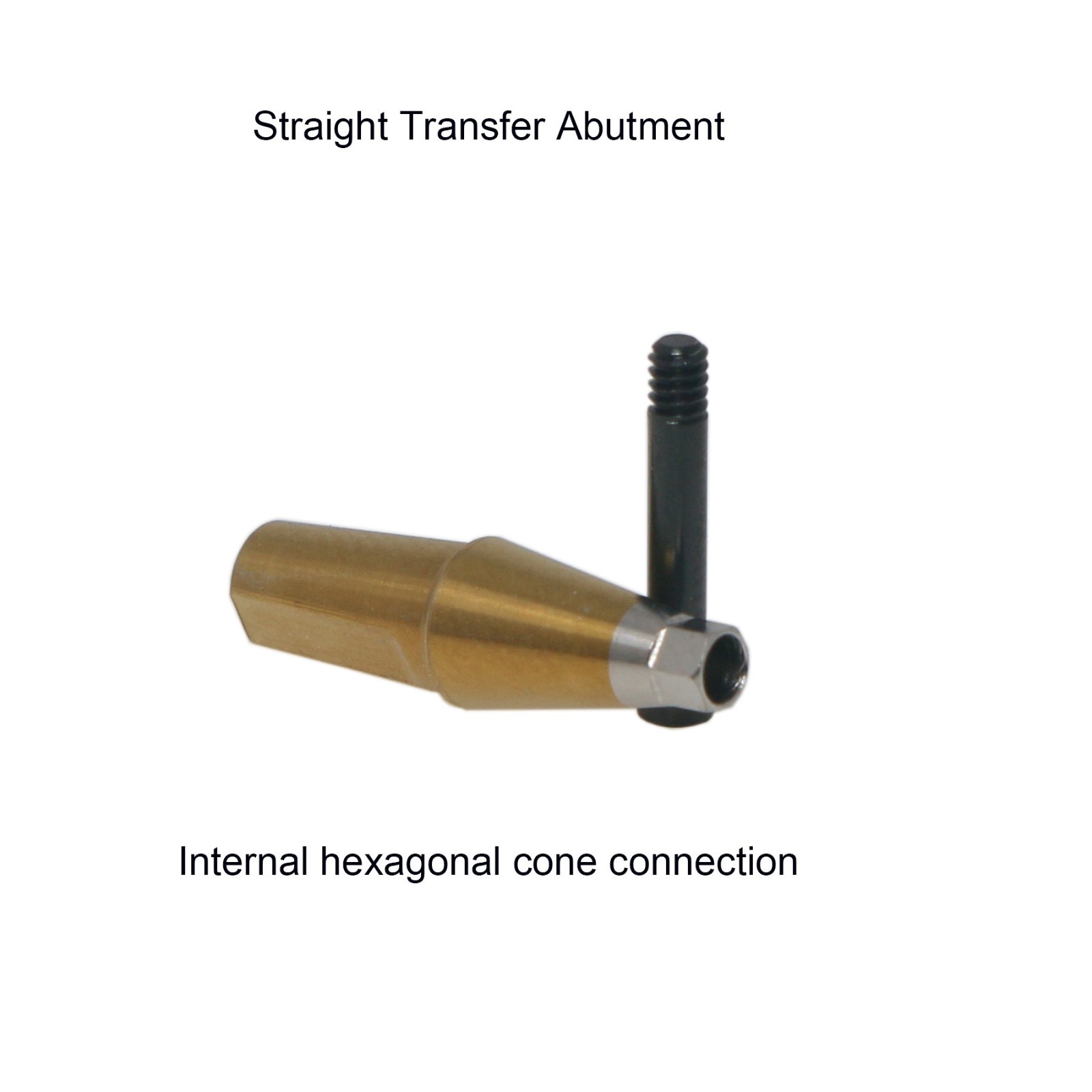 US Essential Treatment Transfer Abutment Cement Retained Fits Hiossen Implants