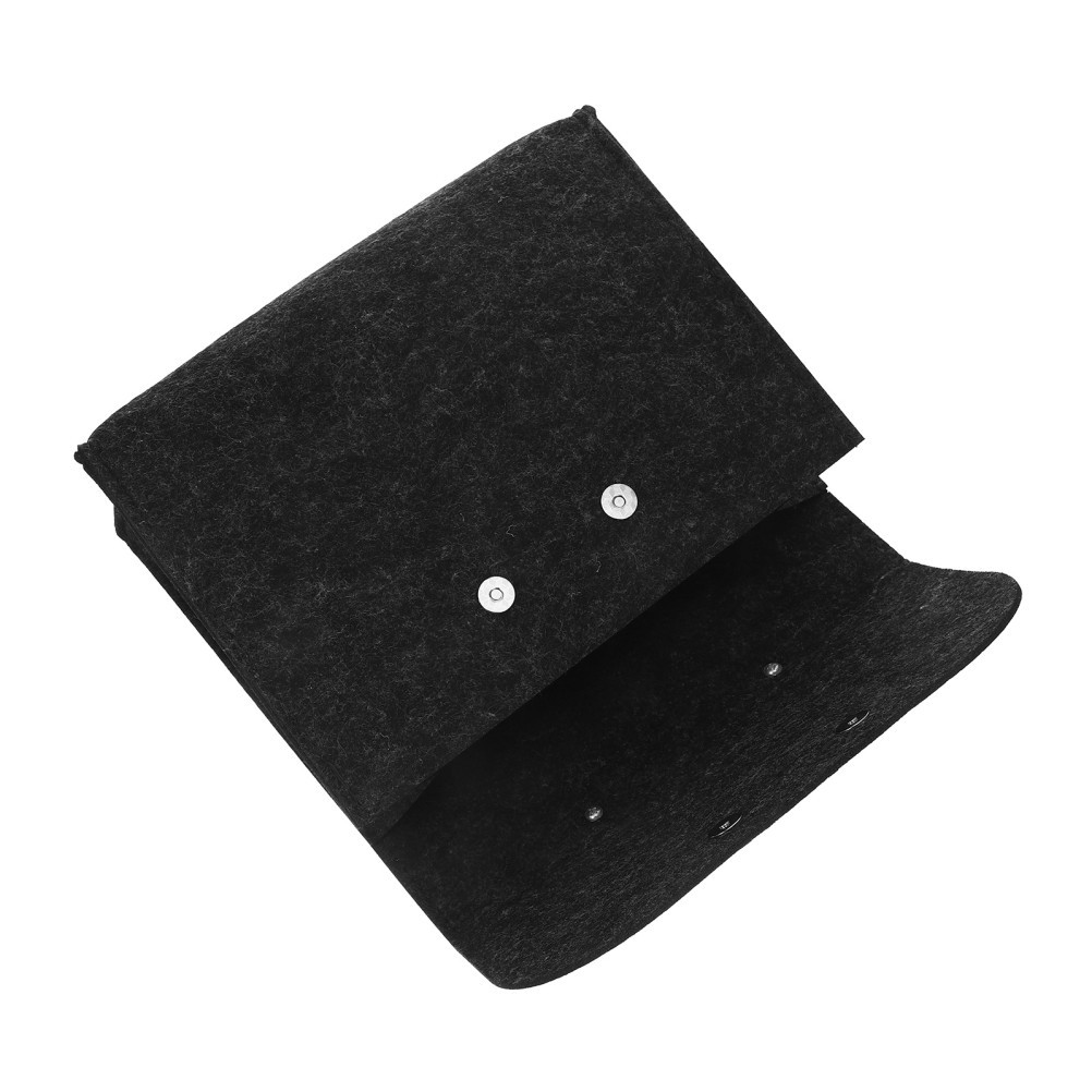 1Pack Dark Grey Felt Tote Bag for Business Setting Professionals