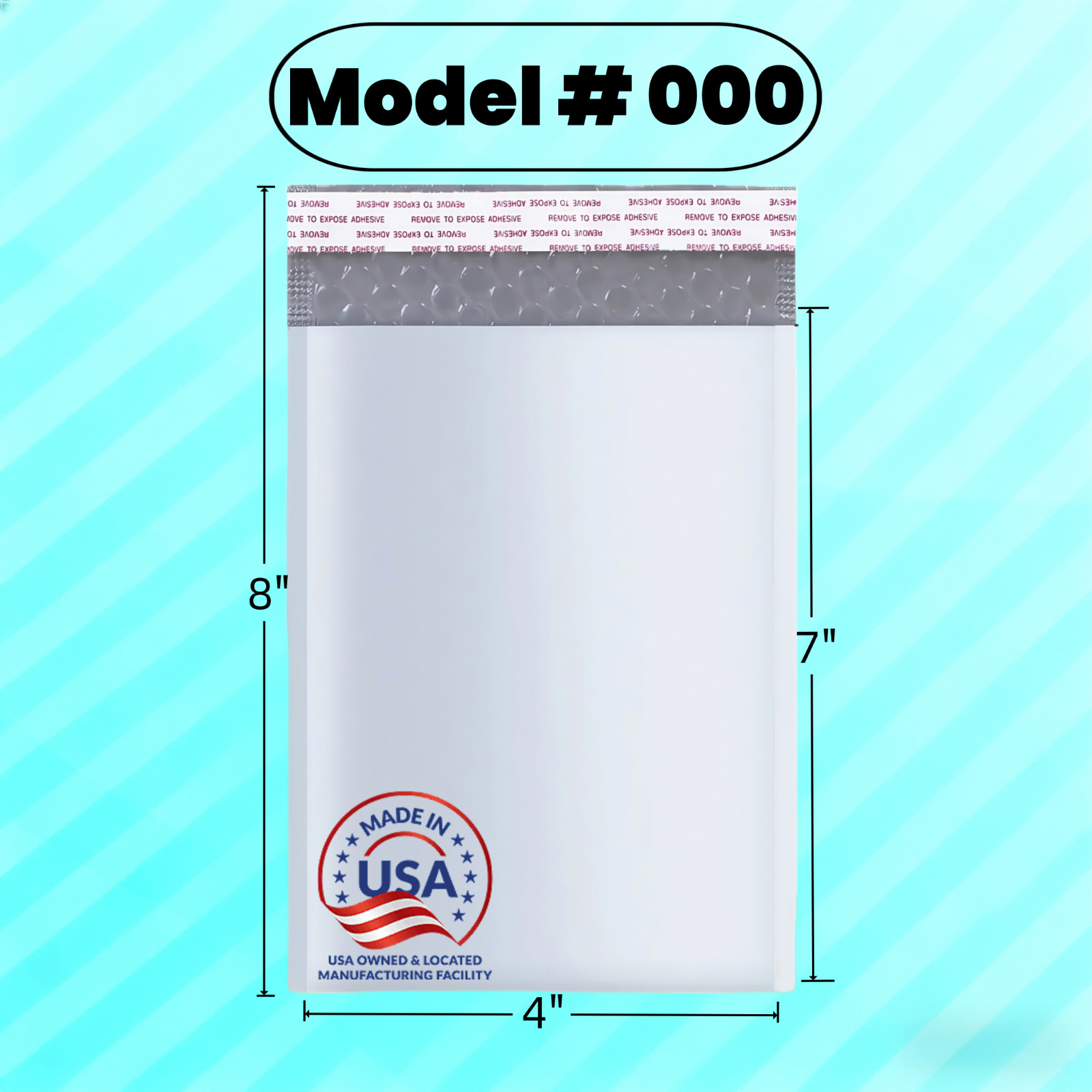 Any size POLY BUBBLE MAILER Shipping Mailing Bags Padded Envelope bags self-seal