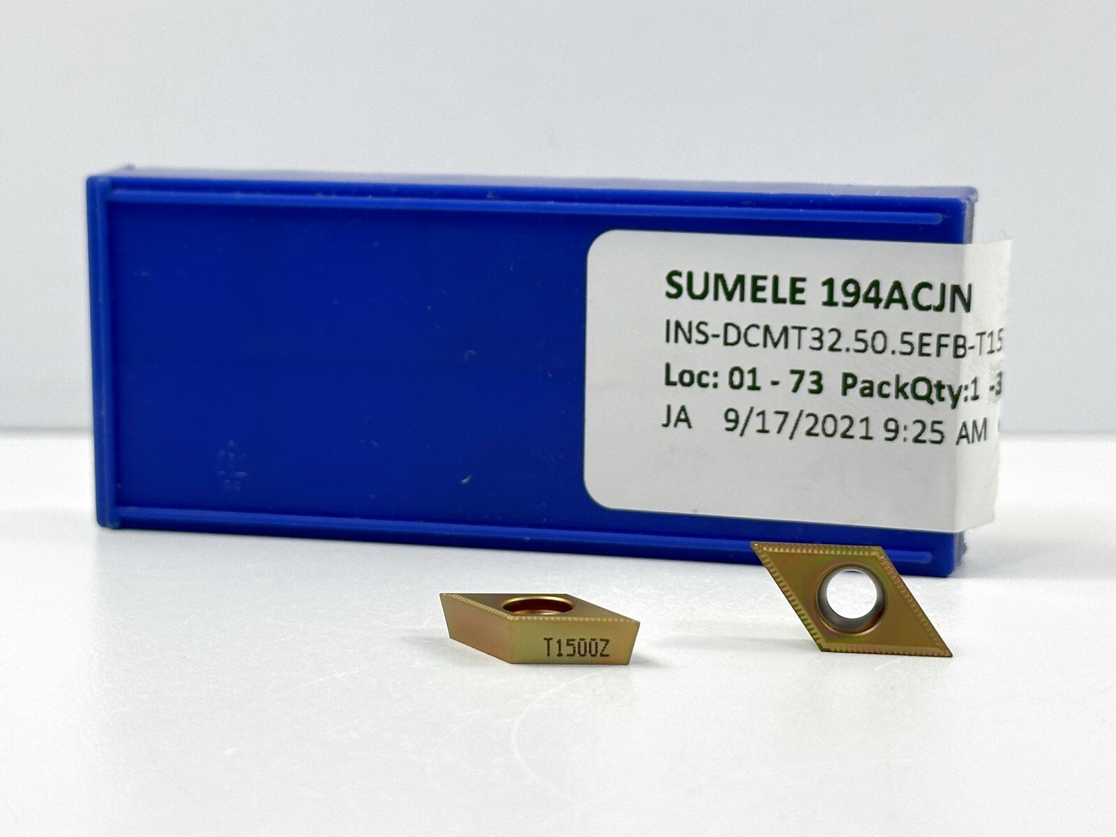 SUMITOMO DCMT32.50.5EFB New Cermet Inserts Grade T1500Z 4pcs