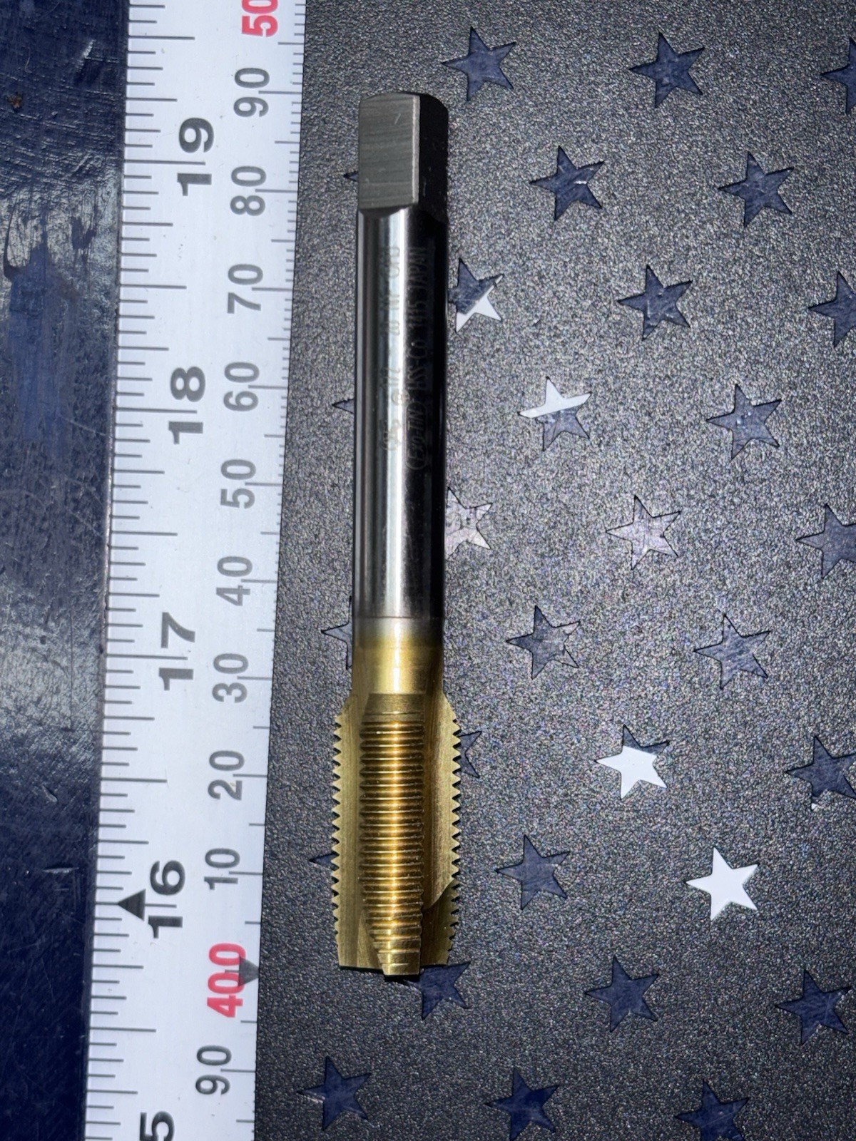 OSG 1/2-20 Spiral Point PLUG Tap HSS-Co GH3 NF 3FL 1/2” 20tpi Exo-TiN